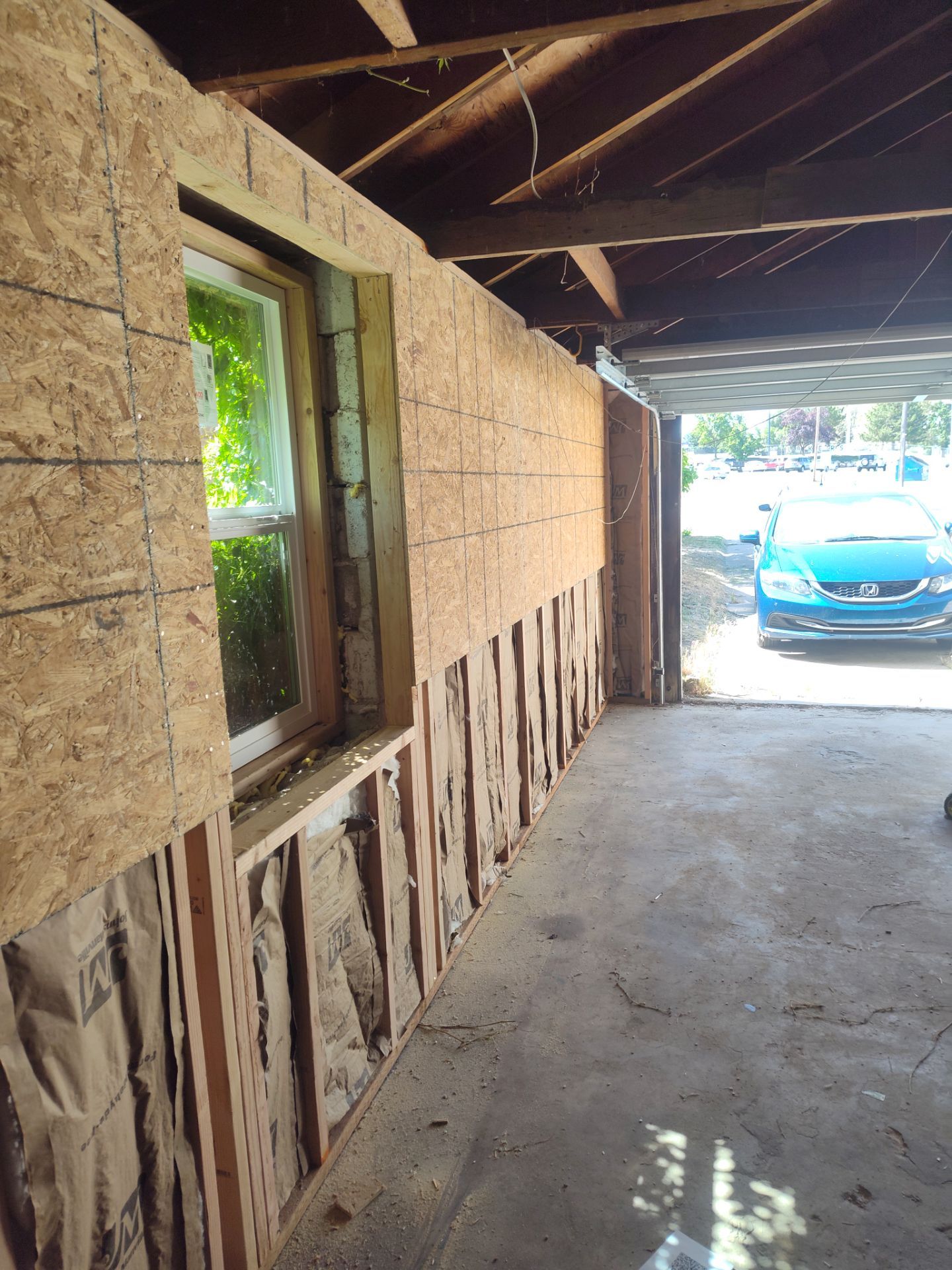 Garage Project in South Ogden by Rudd Builders LLC