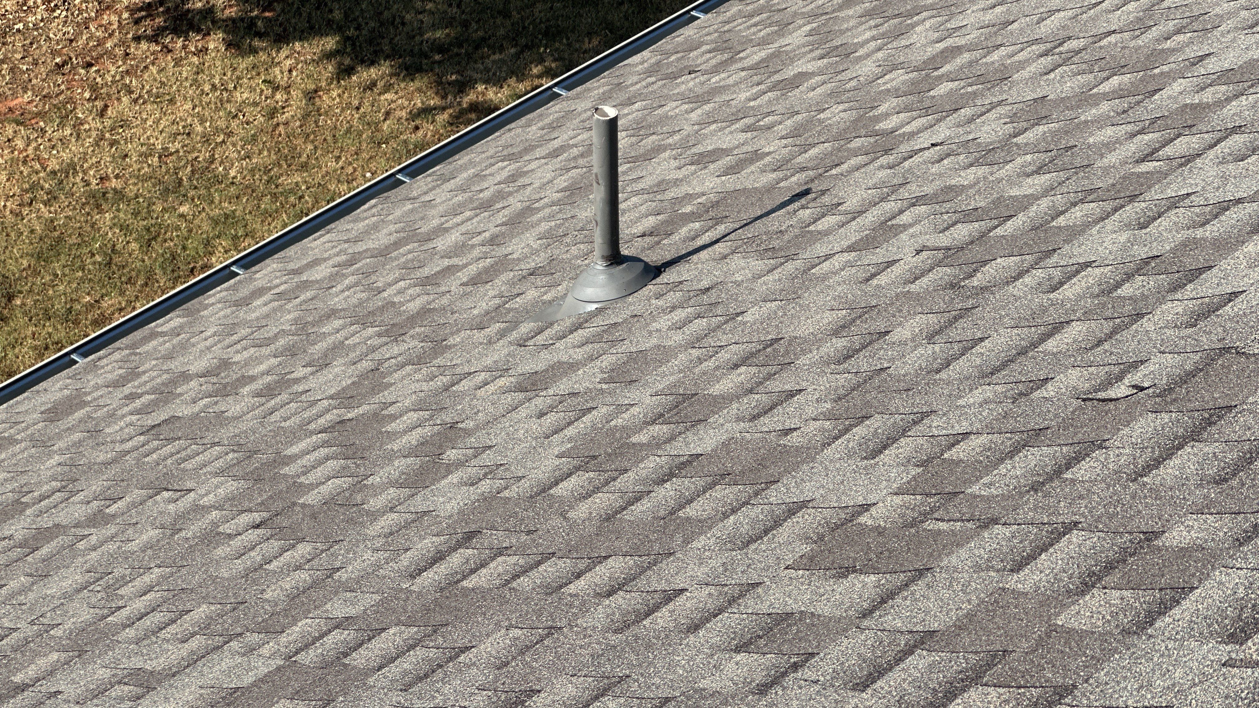 Reroof using GAF HDZ Weathered Wood by Castillo Roofing