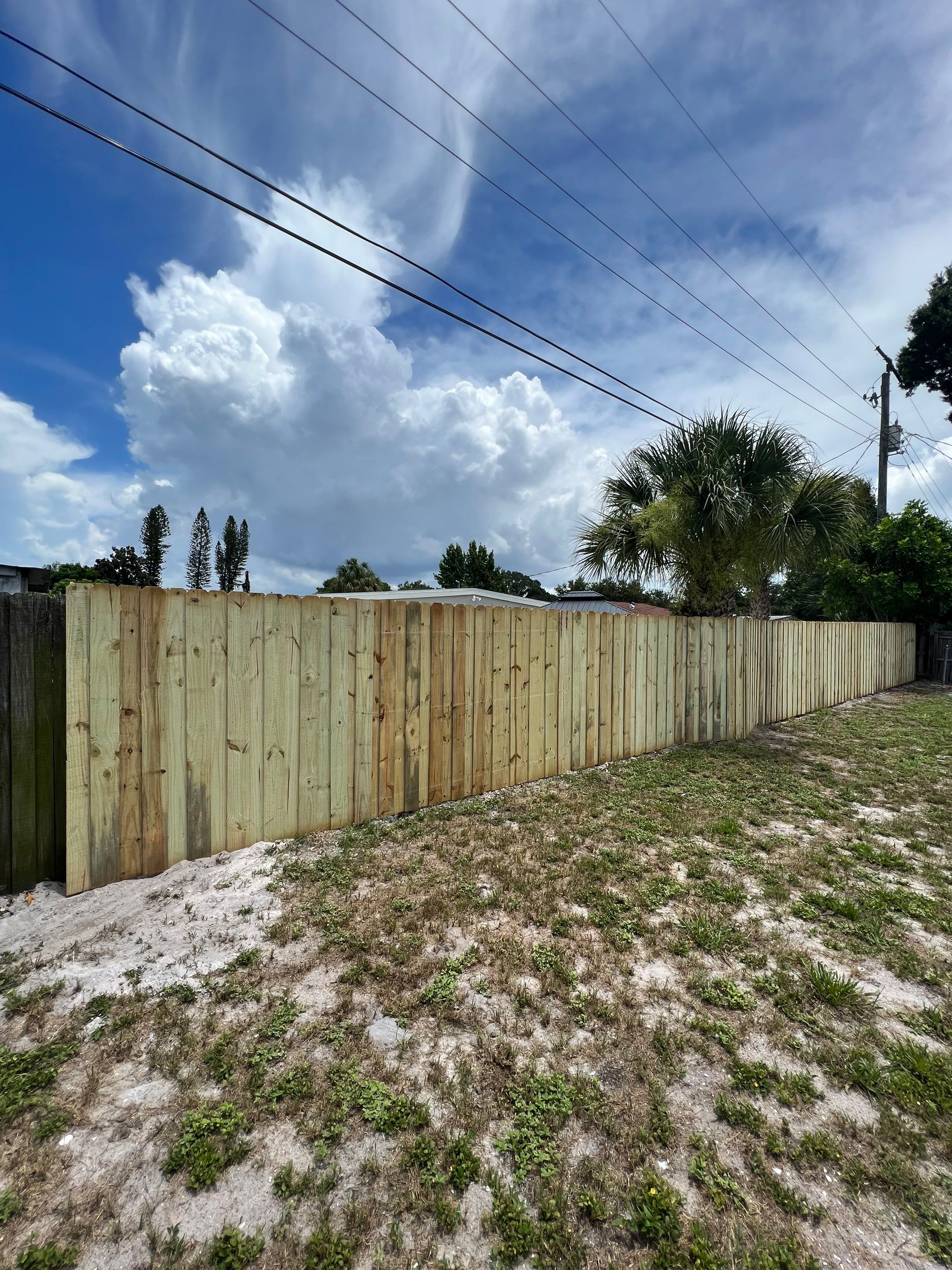 Bradenton, FL Wood Fence Installation using Board on Board Wood Fence by Asap fence and gates, LLC