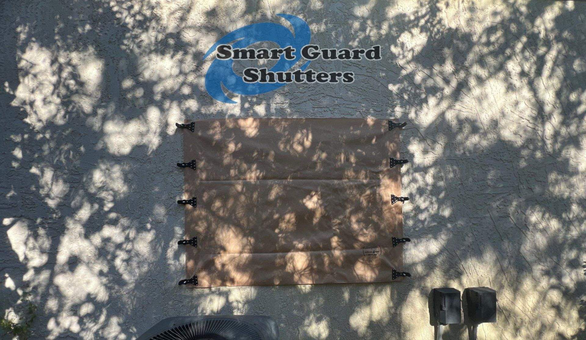 Hurricane Protection in Tan  by Smart Guard Shutters