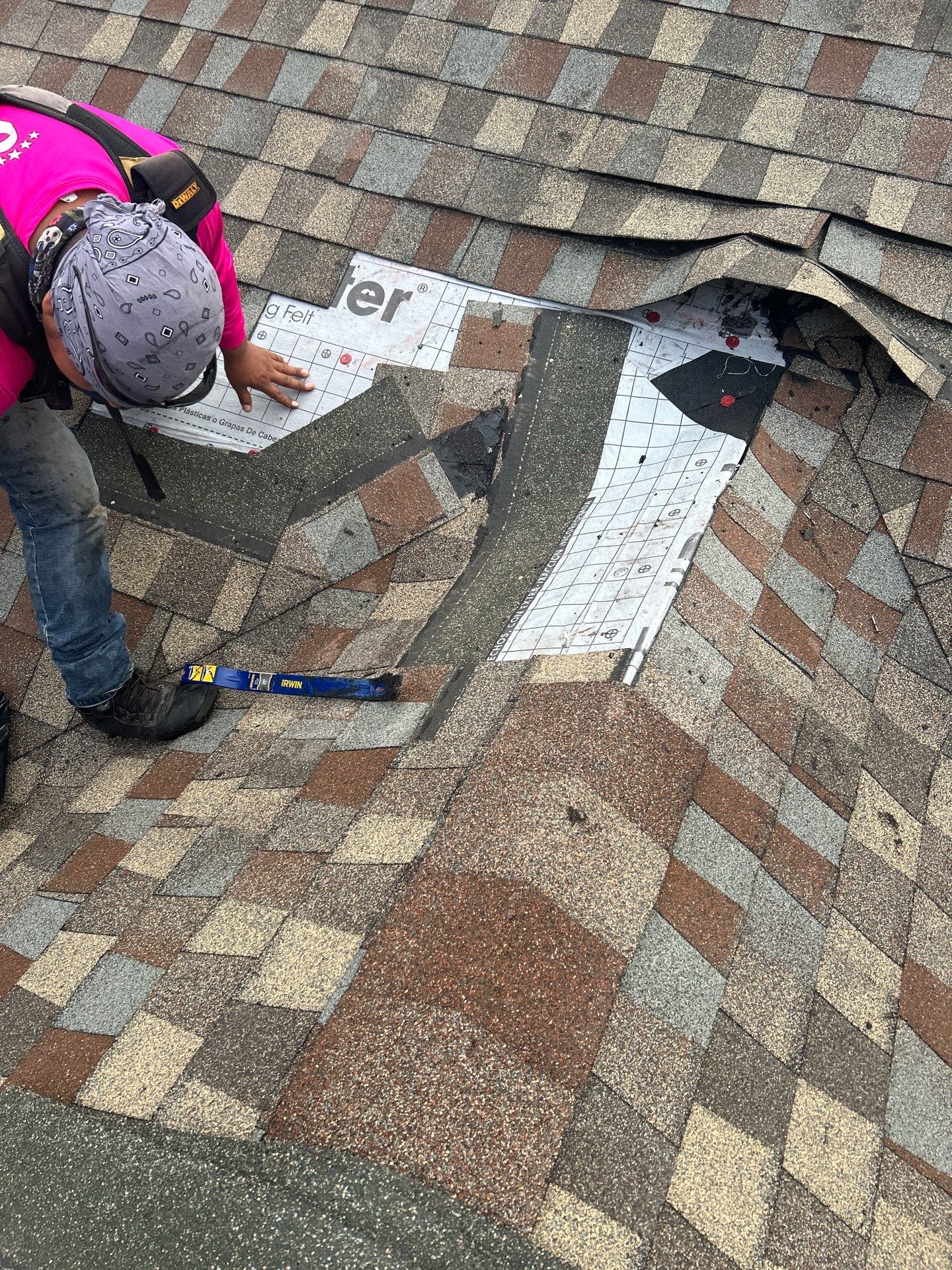 Project in Gainesville by True Force Roofing