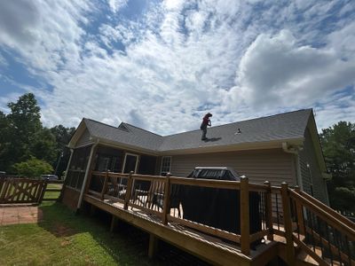 Residential Roofing Installation using CertainTeed Moire Black