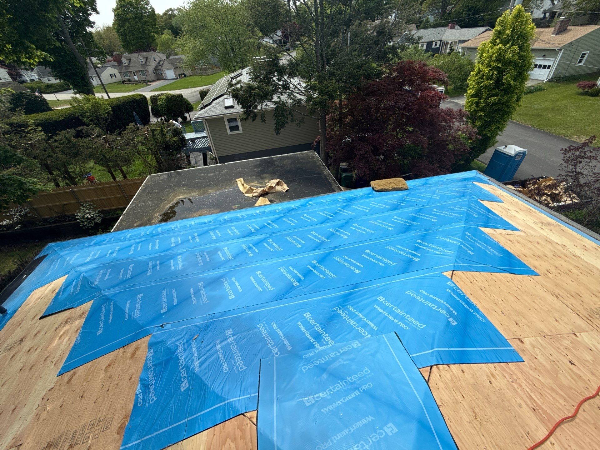 Project in Warwick by RHODY RIDGE ROOFING