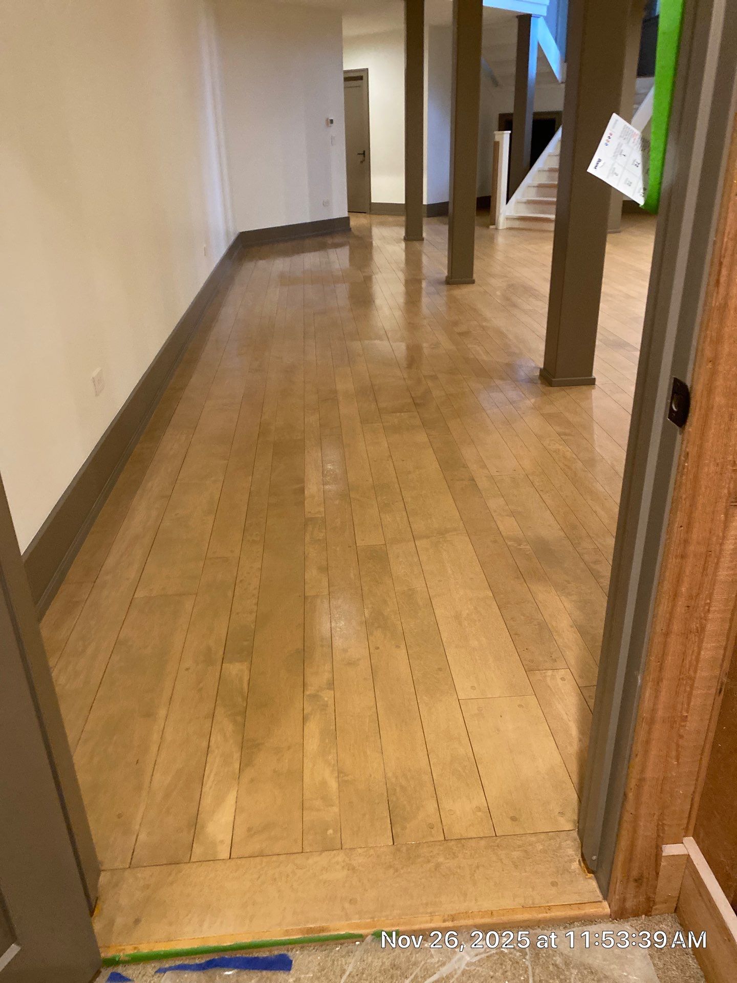 Refinish On Existing Maple by RTBaldwin Hardwood Floors