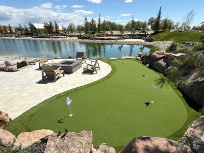 Putting Green Installation in Eagle