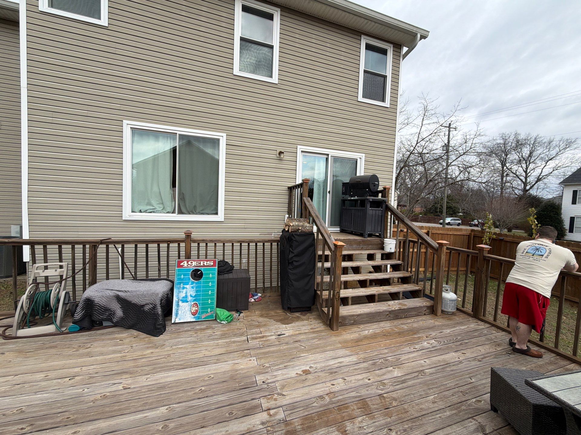 Deck Build in Hermitage by Music City Improvements