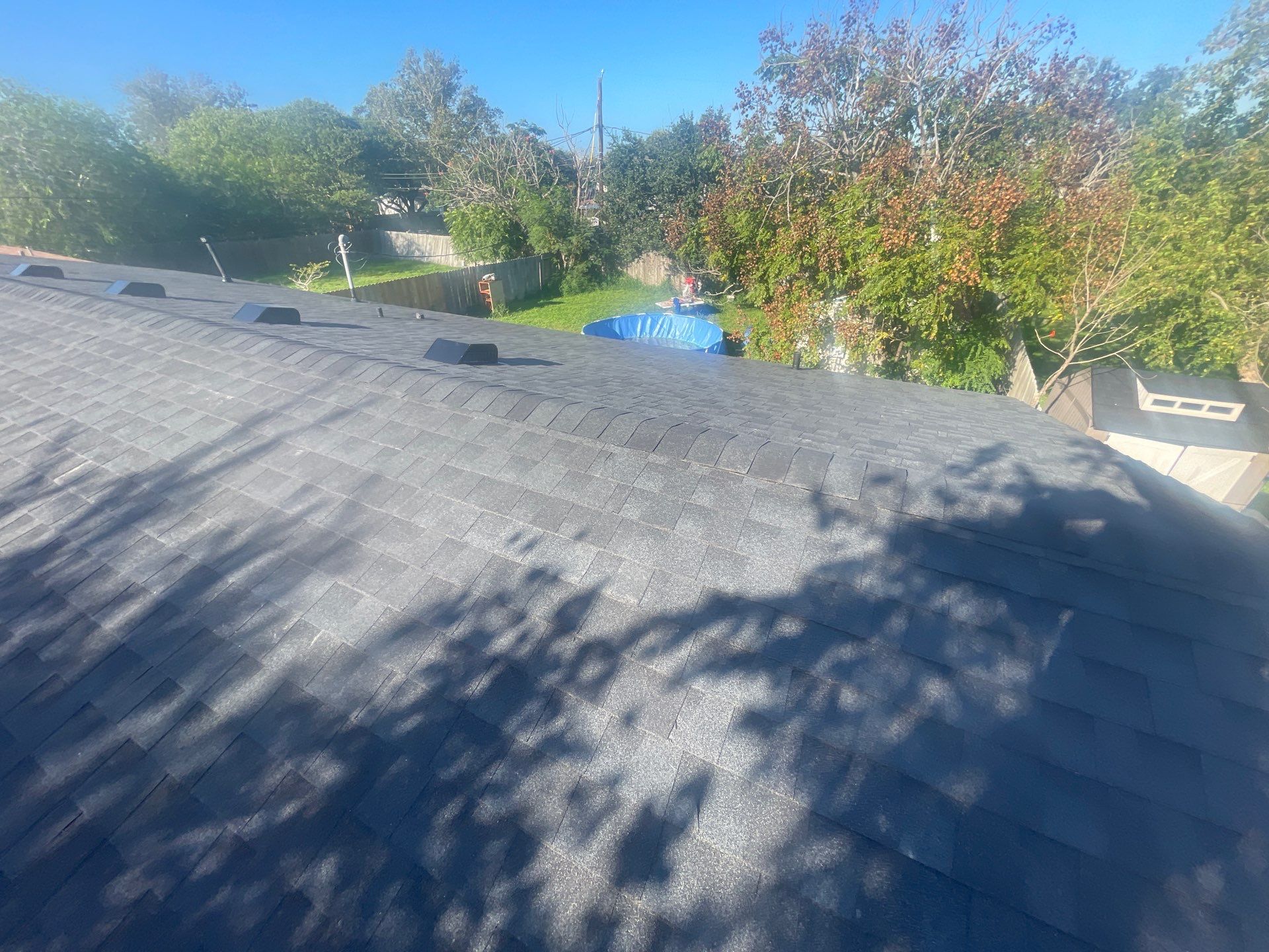 Residential Roofing Installation using GAF HDZ Charcoal by Lighthouse Roofing