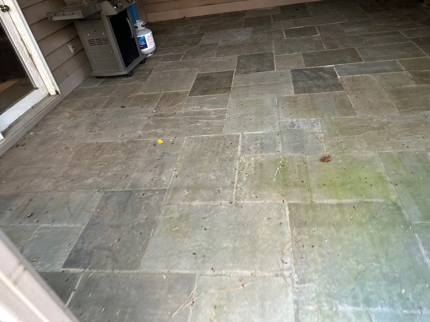 travertine  using Concrete Sealant by DuraSeal