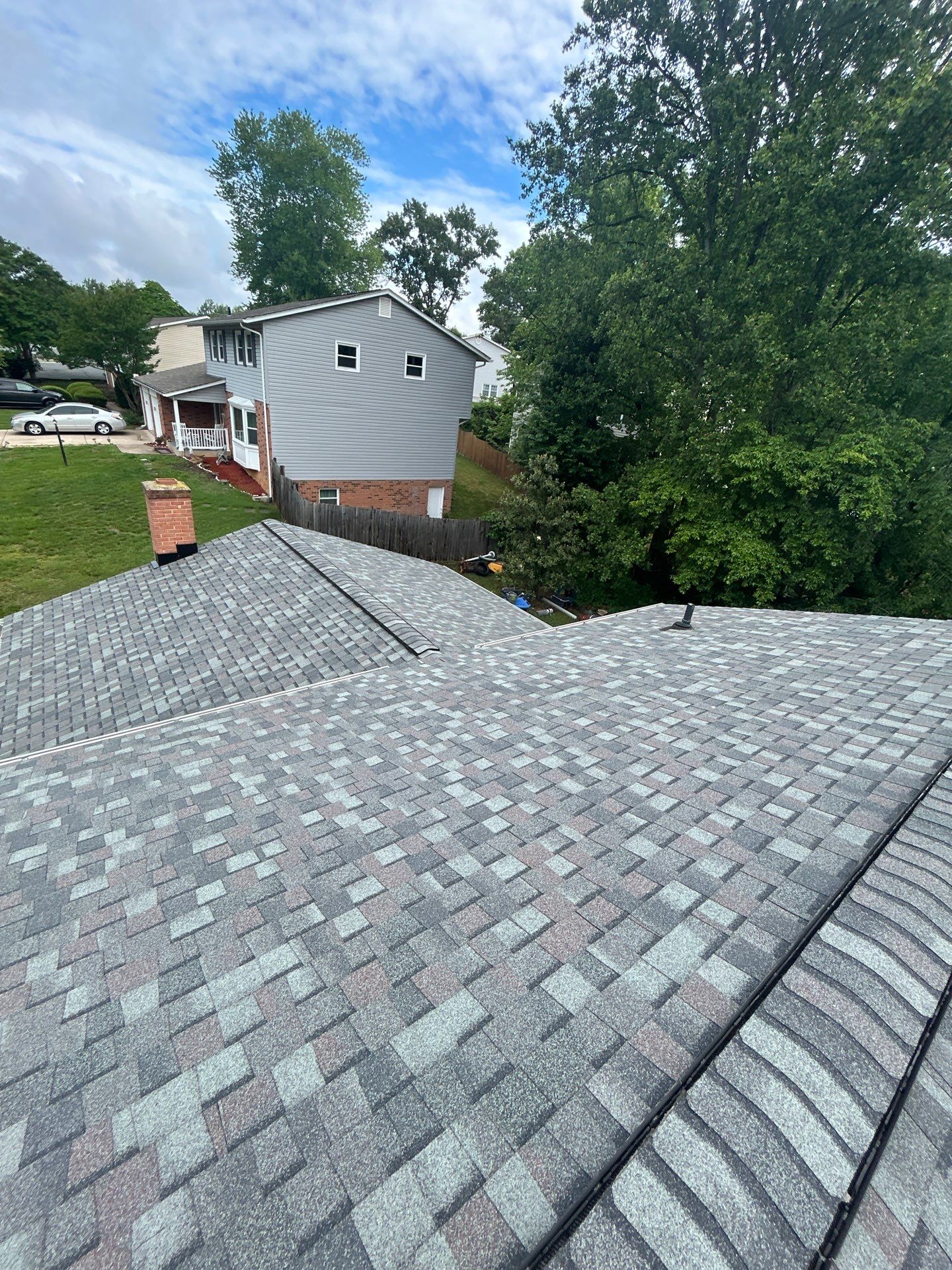 Montclair: Residential Roof Replacement with CertainTeed Landmark Pro in Max Def Colonial Slate by RM Banning, Inc.