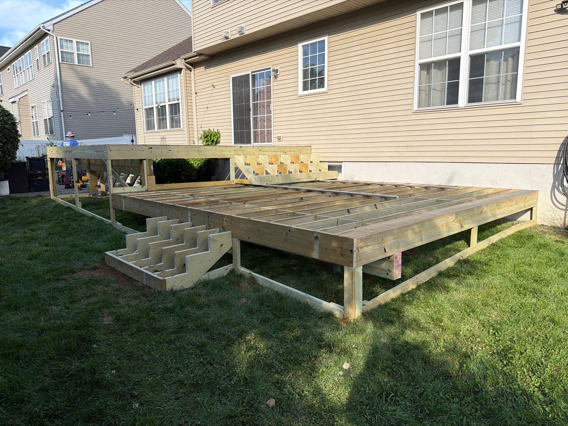 New Deck in Fieldsboro, New Jersey by deck guardian
