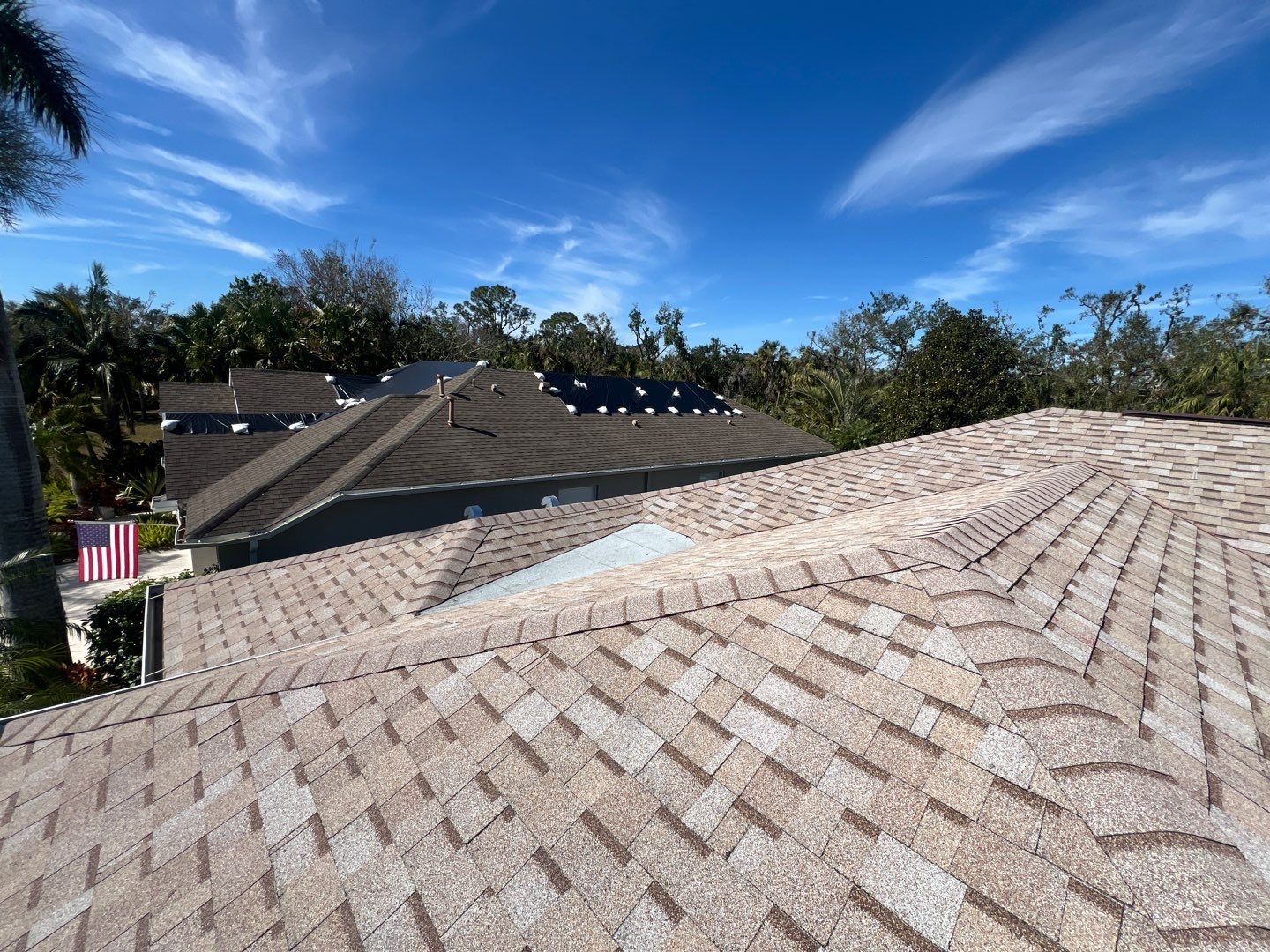 Residential Roofing Installation using Owens Corning Duration Shingles by Four Peaks Roofing