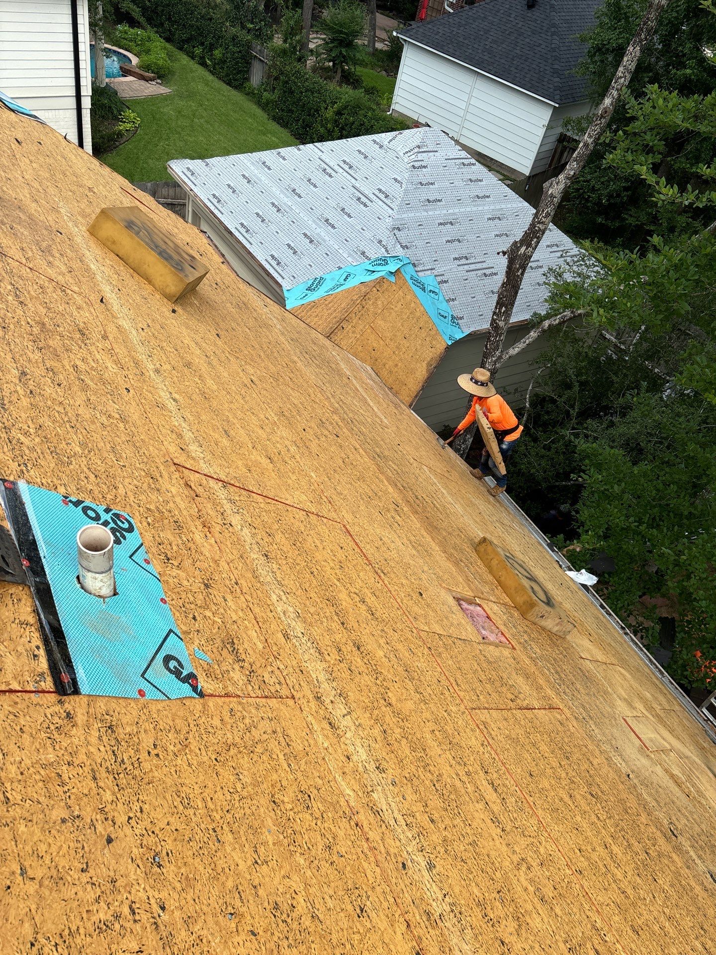 Roof Replacement Spring by Roof Repair Company