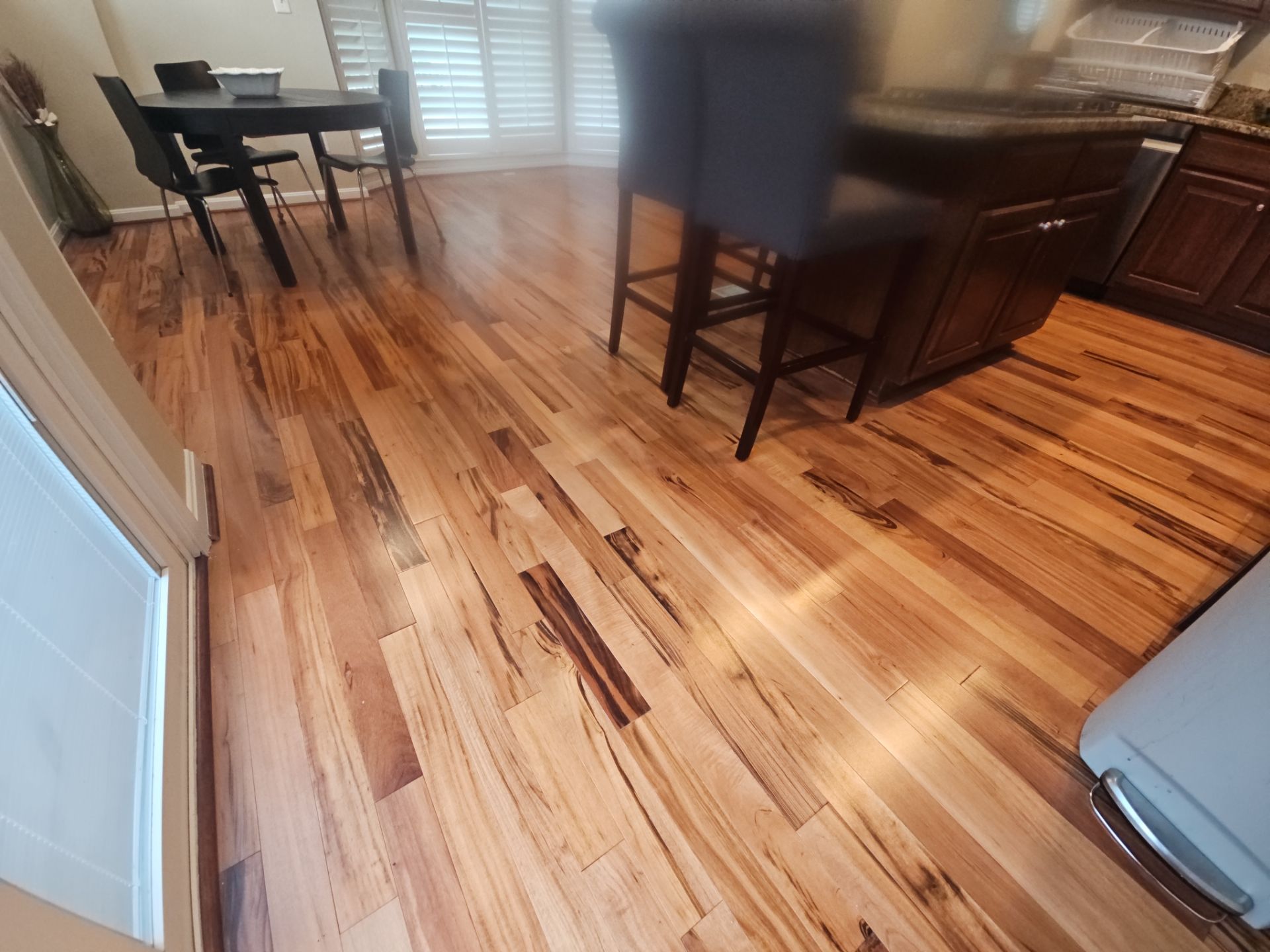 Kitchen Remodel using Flooring by Real1Construction