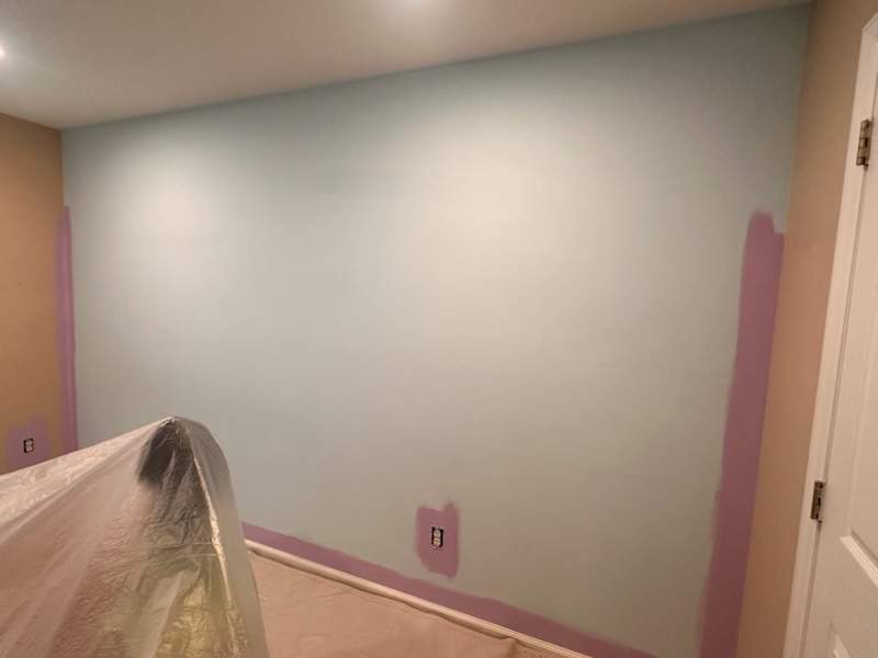 Bedroom Painting Refresh | Three Walls Painted by Laser Focused Solutions LLC
