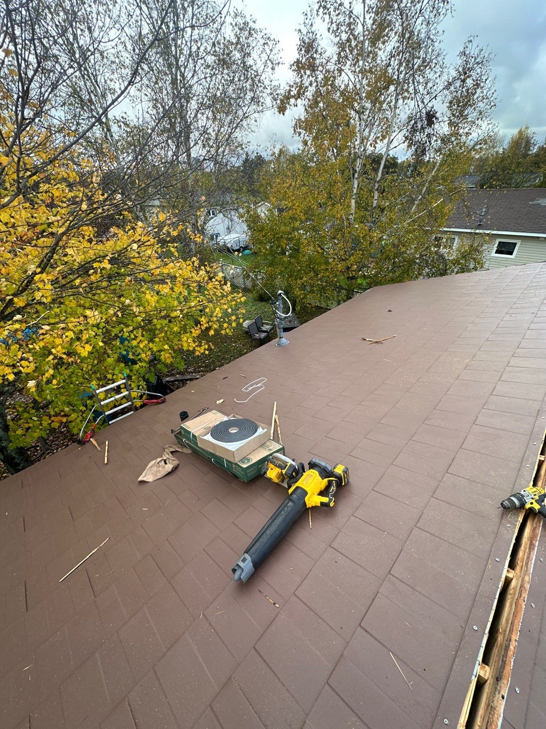 Residential Roofing Installation using Wakefield Bridge Steel Shingle by Ideal Steel by Artisan Roofing & Home Improvements Inc.