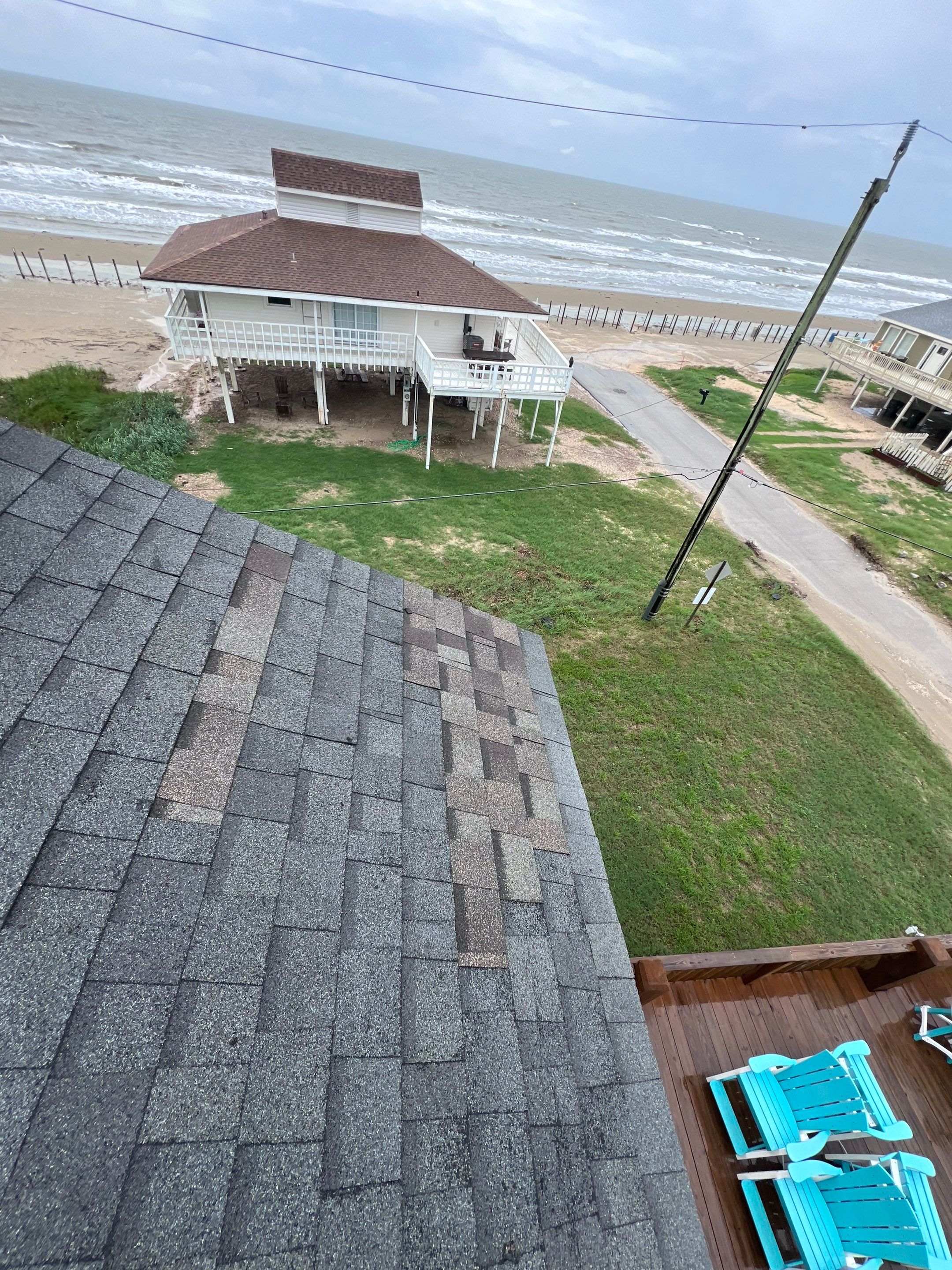 Hail Damage using Owen's Corning Duration (Lifetime) Shingles by Roof Repair Company