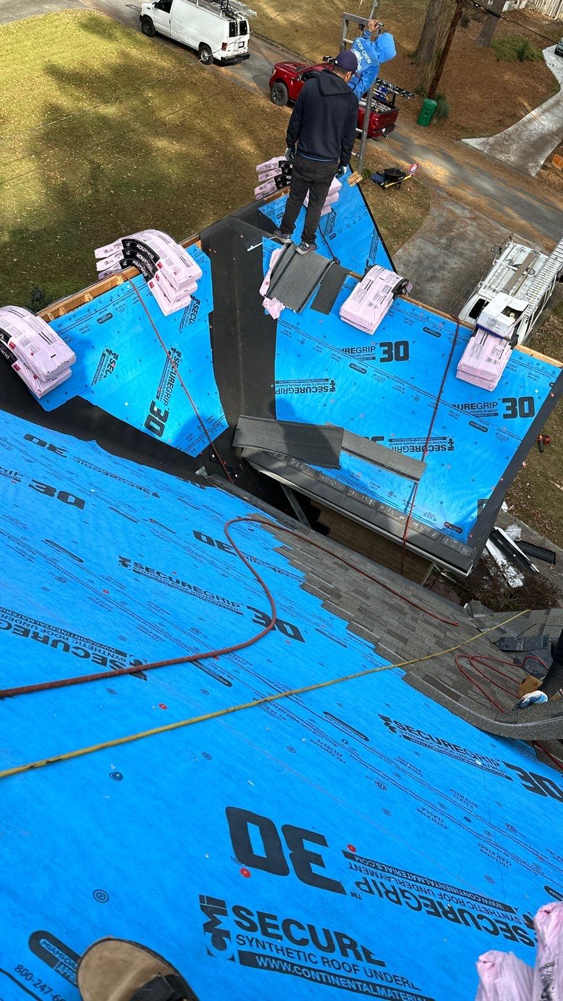 Residential Roofing Installation using Owens Corning by Inspector Roofing and Restoration