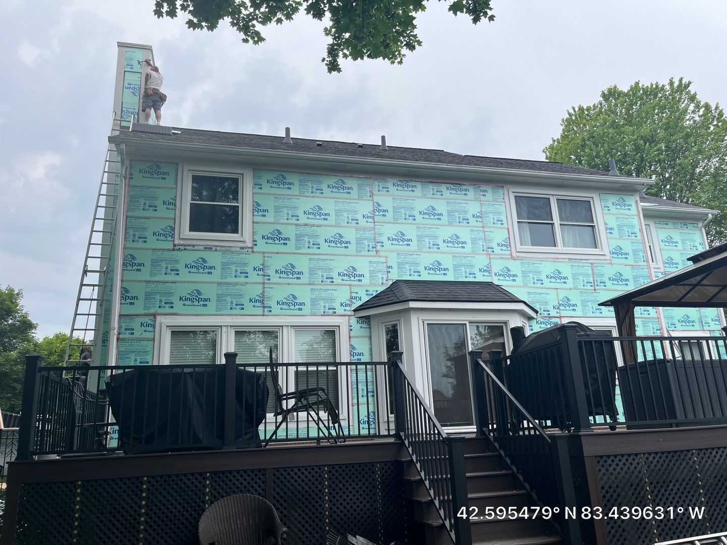 Siding Replacement using Ascend by 180 Contractors
