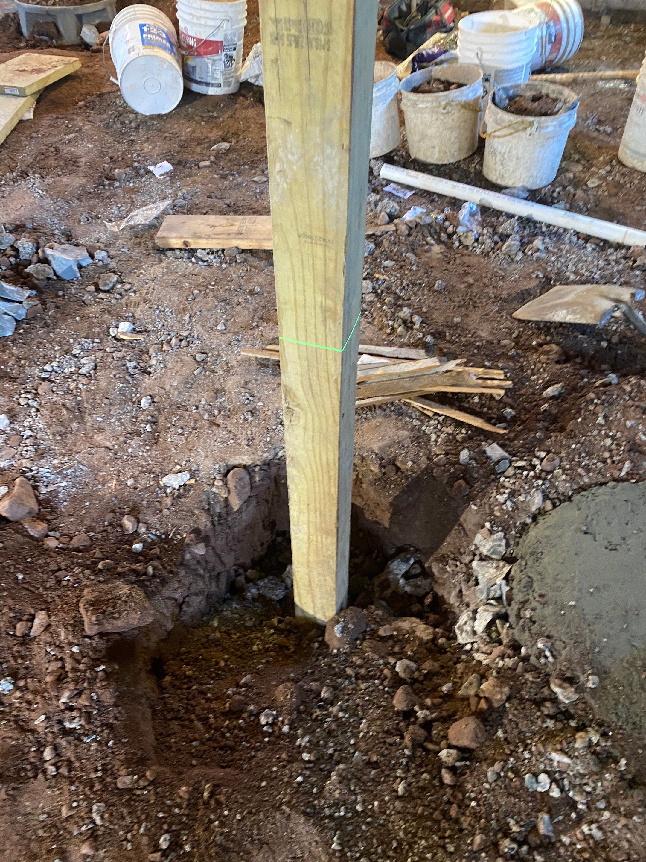 Interior French Drain, Lally Column Replacement & Concrete Floor Replacement in South Orange, NJ by Pure Service Pro, LLC