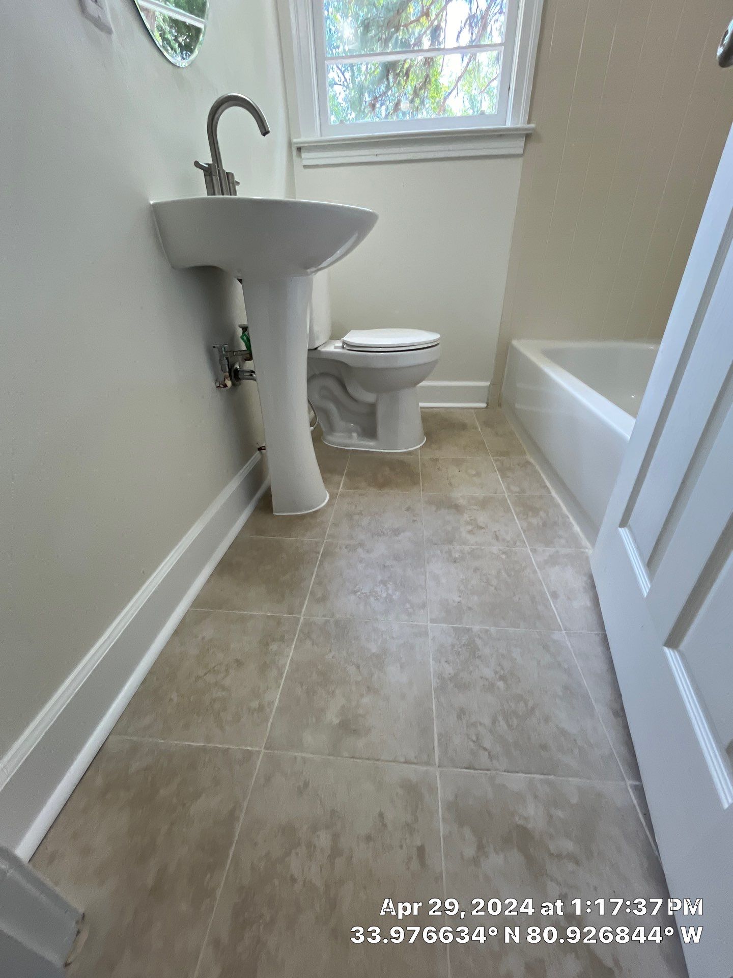 Investment Property Rescue - Subfloor Repair & Bathroom Tile Installation (Columbia, SC) by Geaux 2 Guy, LLC