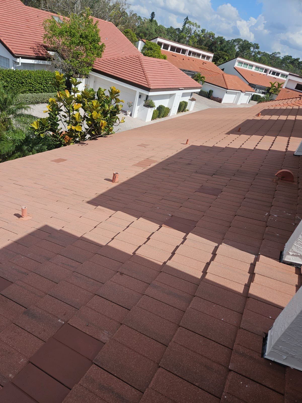 Concrete Tile Roof Repair by Four Peaks Roofing