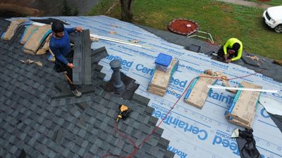 Repeat Client Roof repair