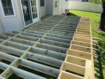 New Deck in Edison, New Jersey
