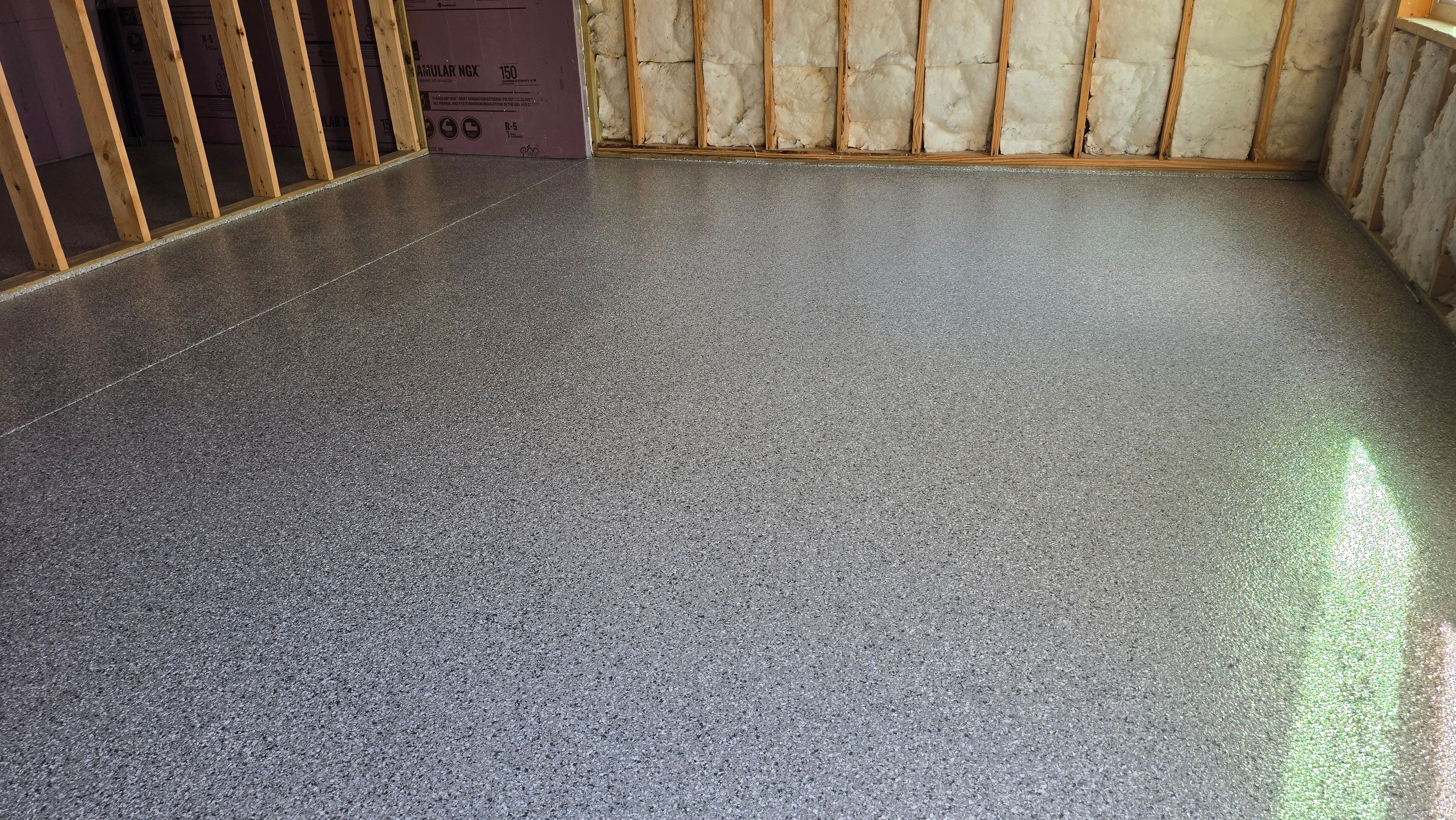 Basement using Rocky Ridge by Elite Floor Solutions