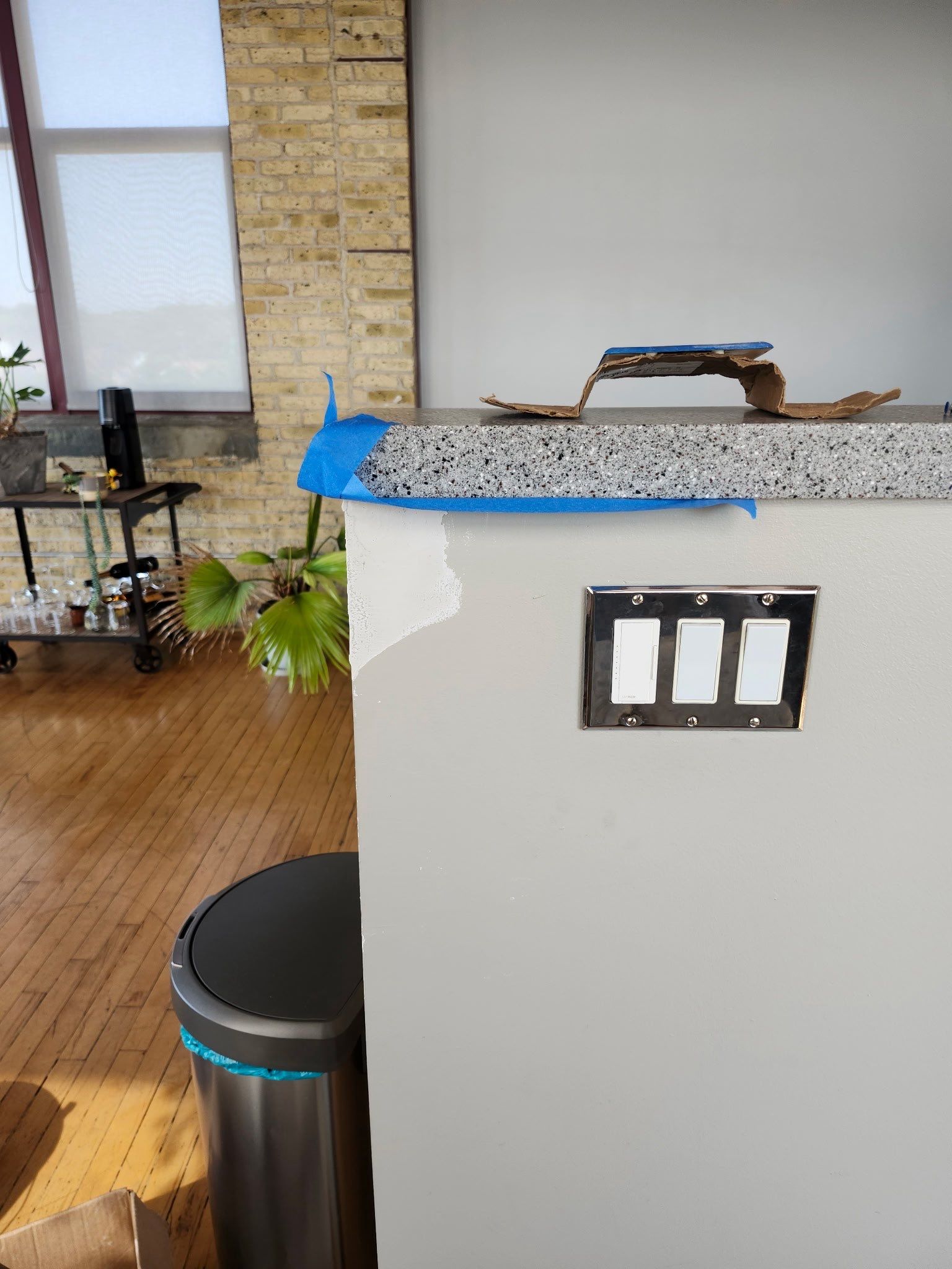 Interior Painting and Drywall Repair Services for Urban Apartment by OCS Contracting Services