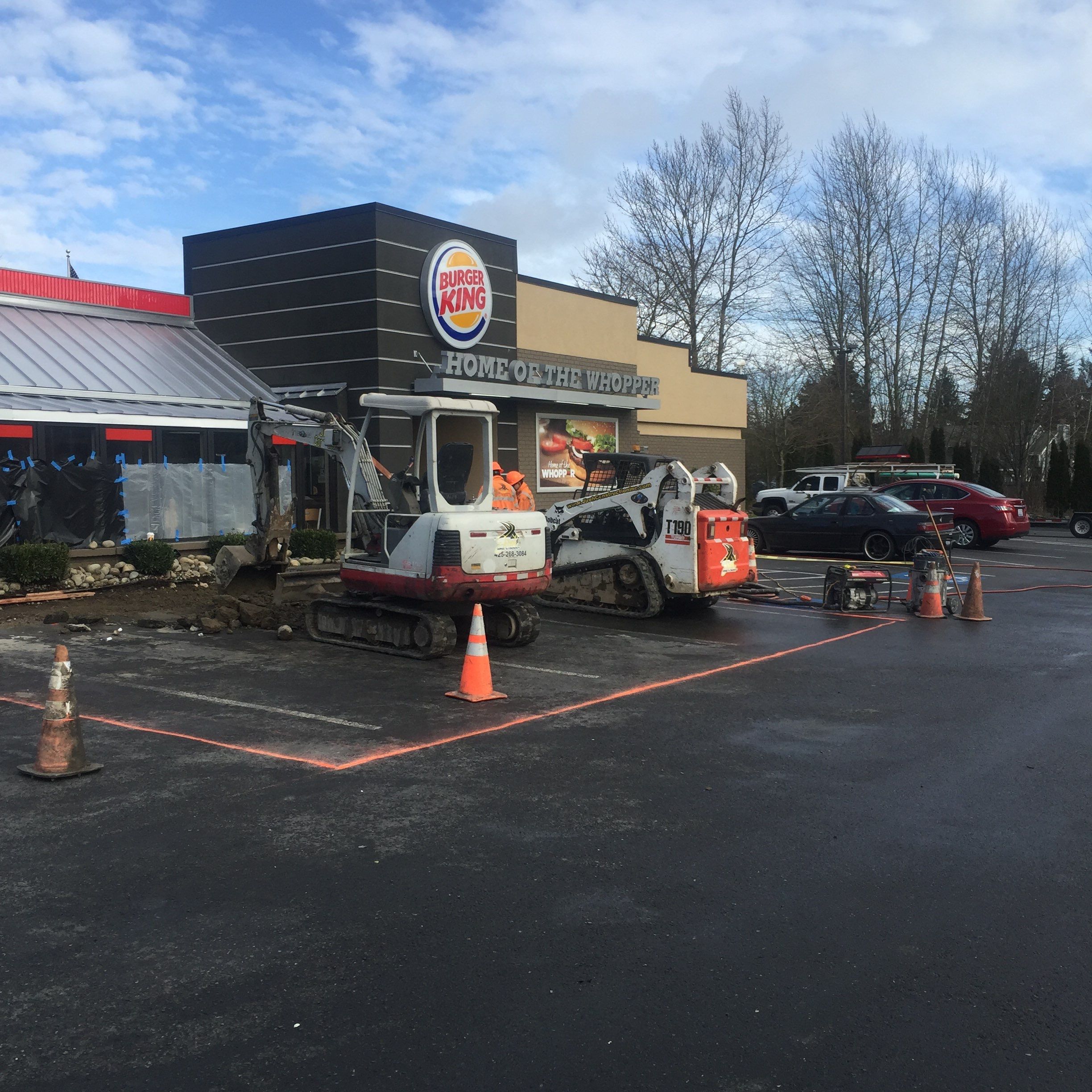 Burger King Tacoma  by Jireh Asphalt & Concrete Inc 