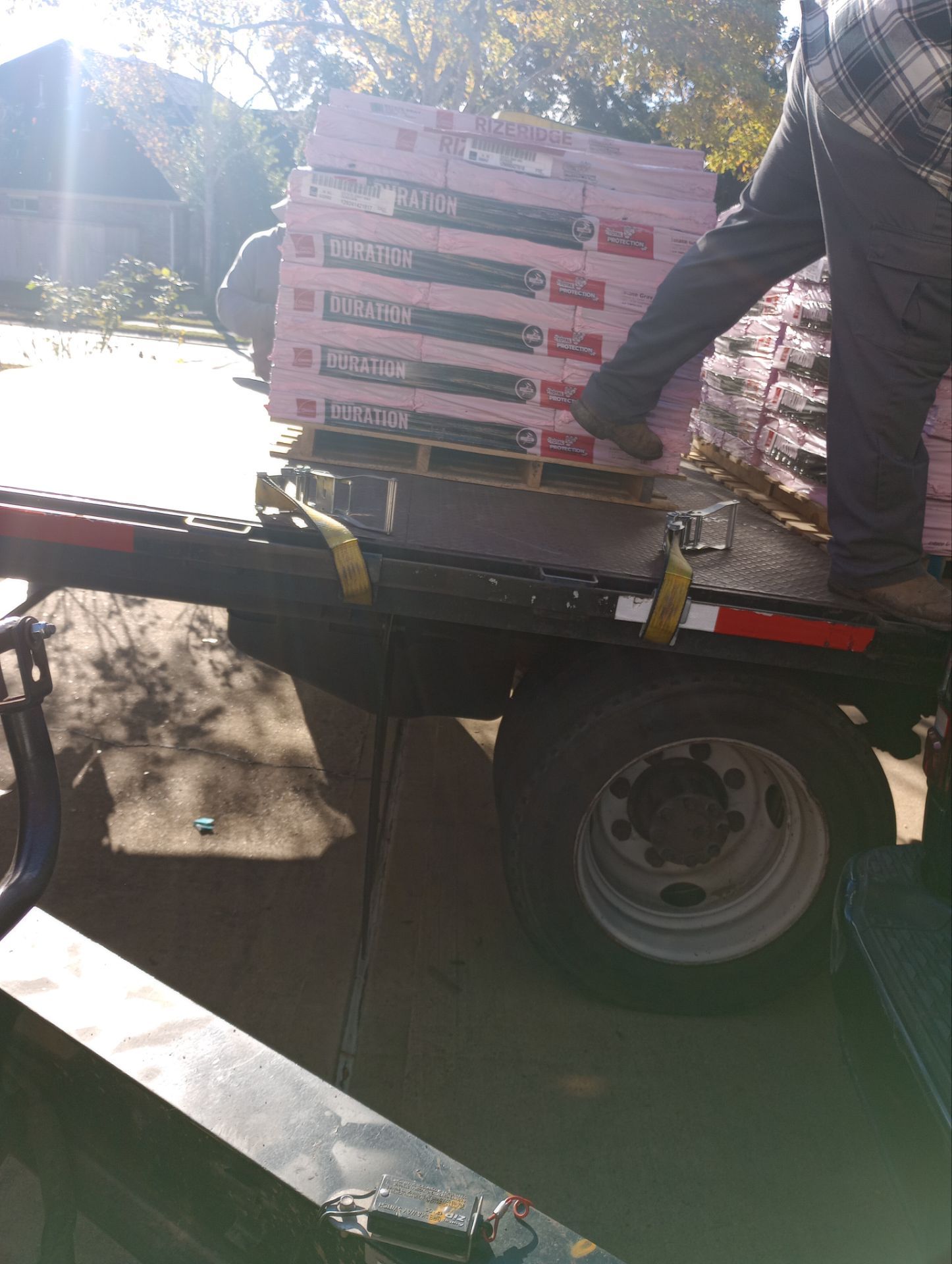 Residential Roofing Installation using Owen's Corning Duration (Lifetime) Shingles by Roof Repair Company