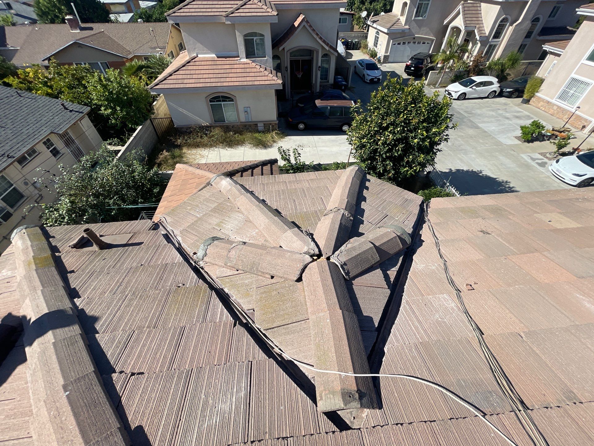Tile Roof Reset Project - Rosemead CA 91770 by Epic Roof Replacement