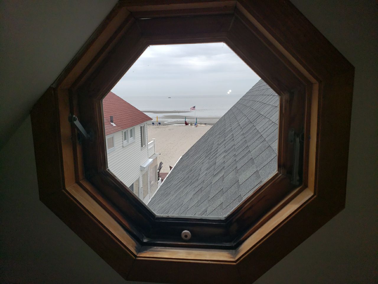 Window Installation using Octagon Wood Window by A Plus Exterior