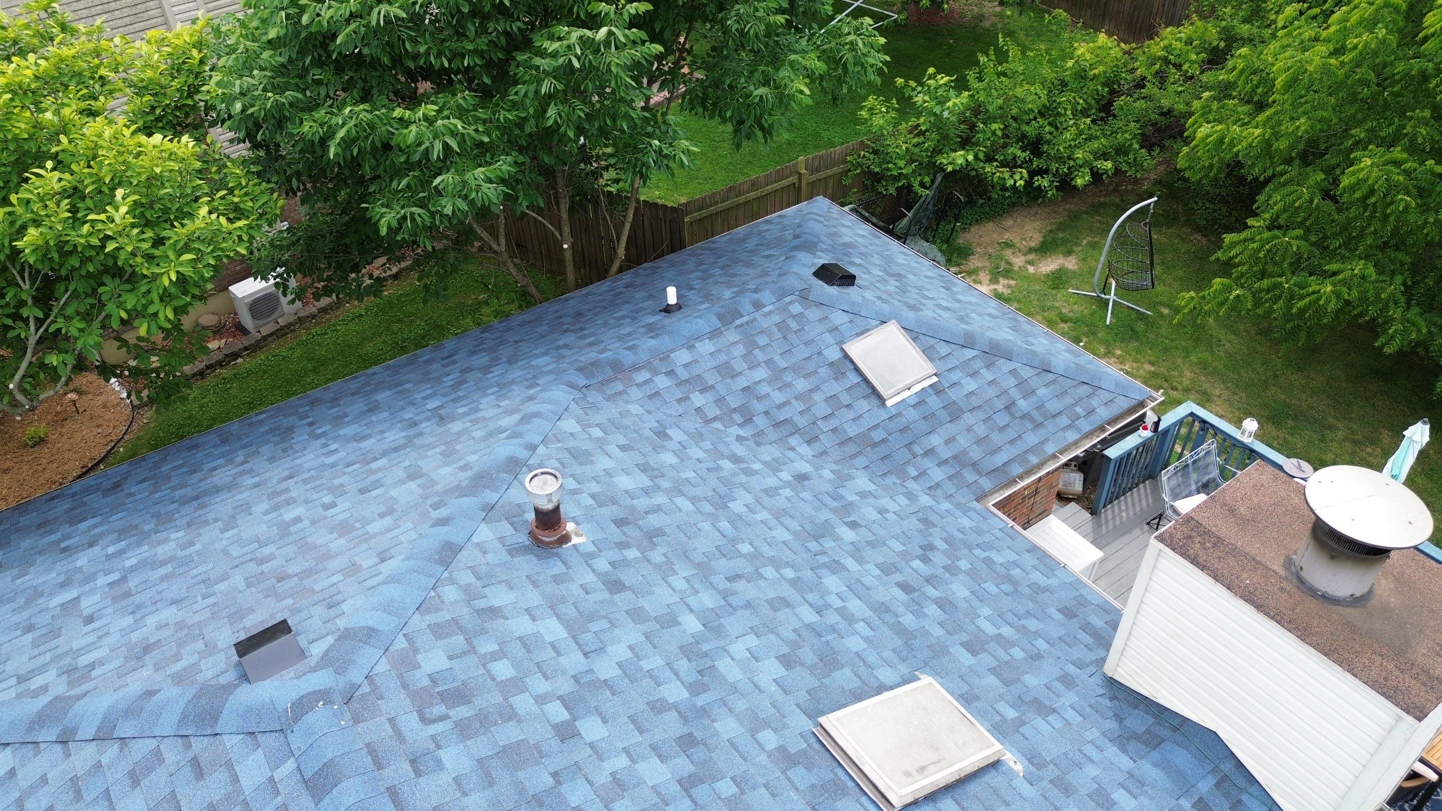 Project in New Albany by Moss Roofing