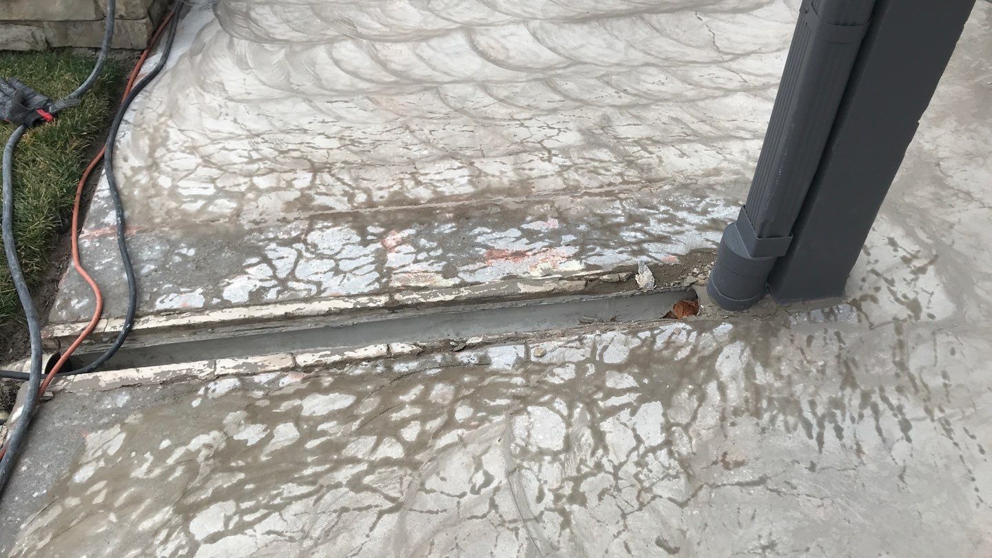 Patio using Domino  by Select Painting, Coatings & Garage Cabinets