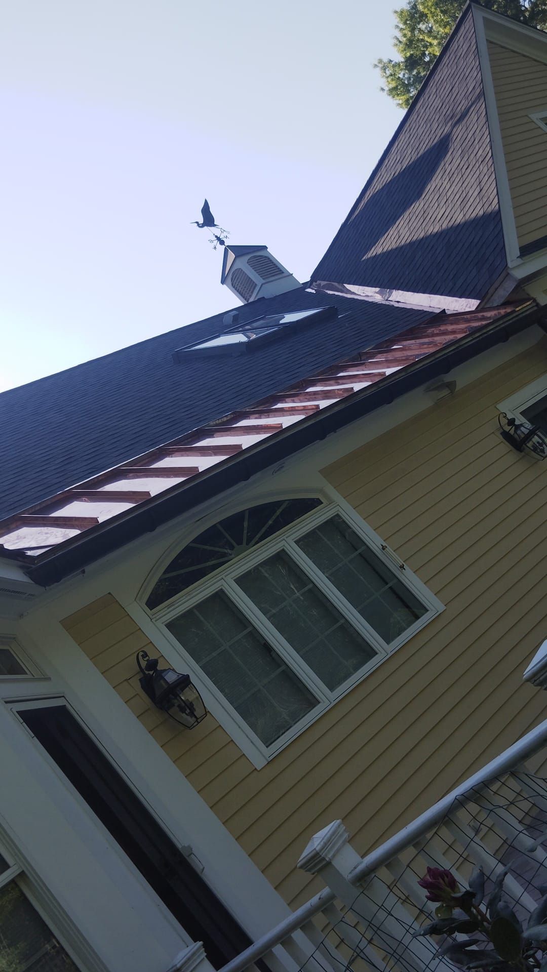 Roof Replacement with Owens Corning Shingles and Copper Flashing by Mighty Dog Roofing of Greater Middlesex County