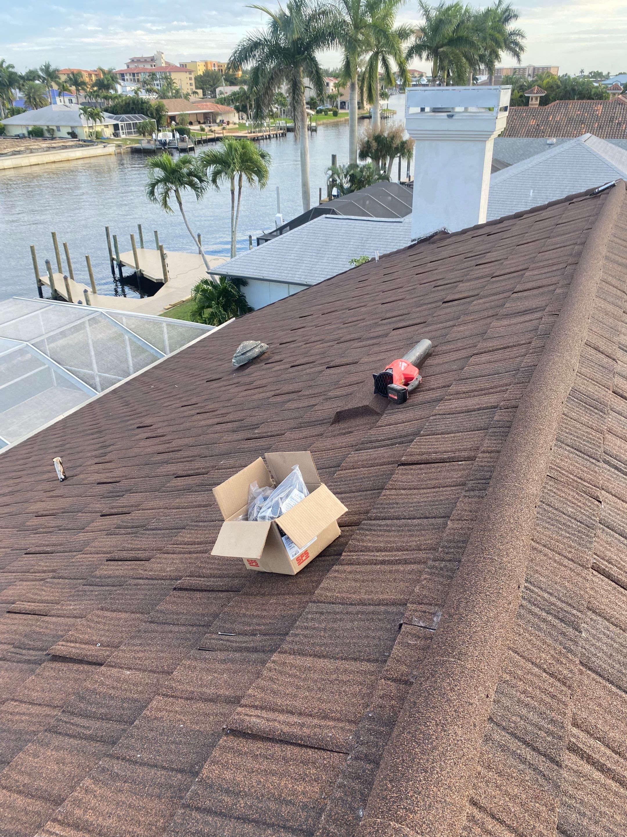 Residential Roofing Installation using Westlake (Boral) Stone Coated Steel in Cape Coral by Four Peaks Roofing