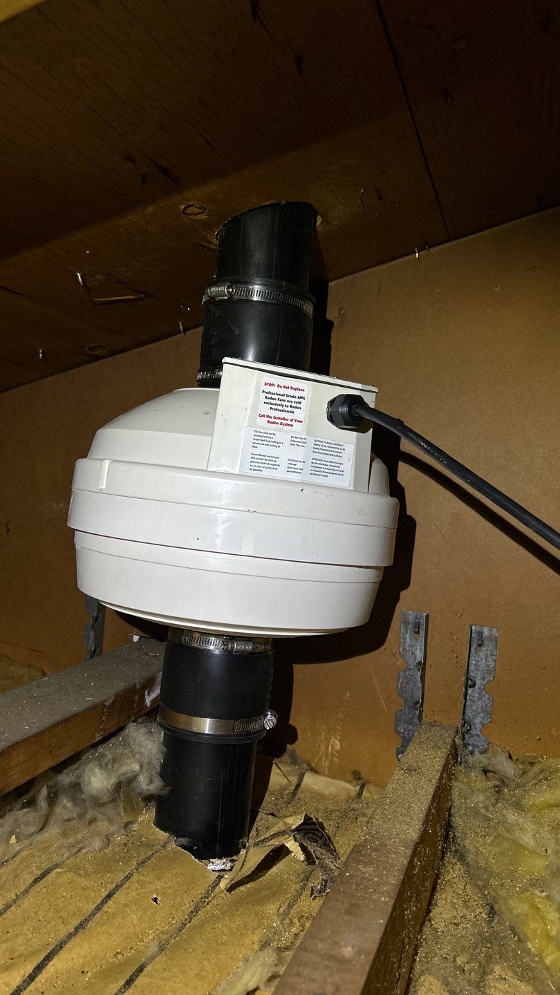 Subslab Radon System by JustRadon.Com