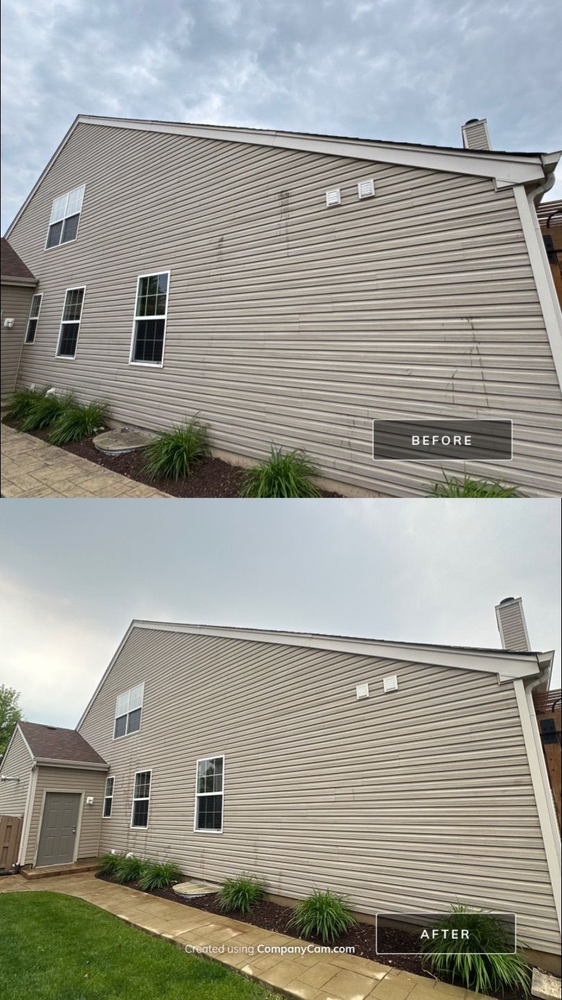 Project in Huntley by Simmons Power & Soft Washing