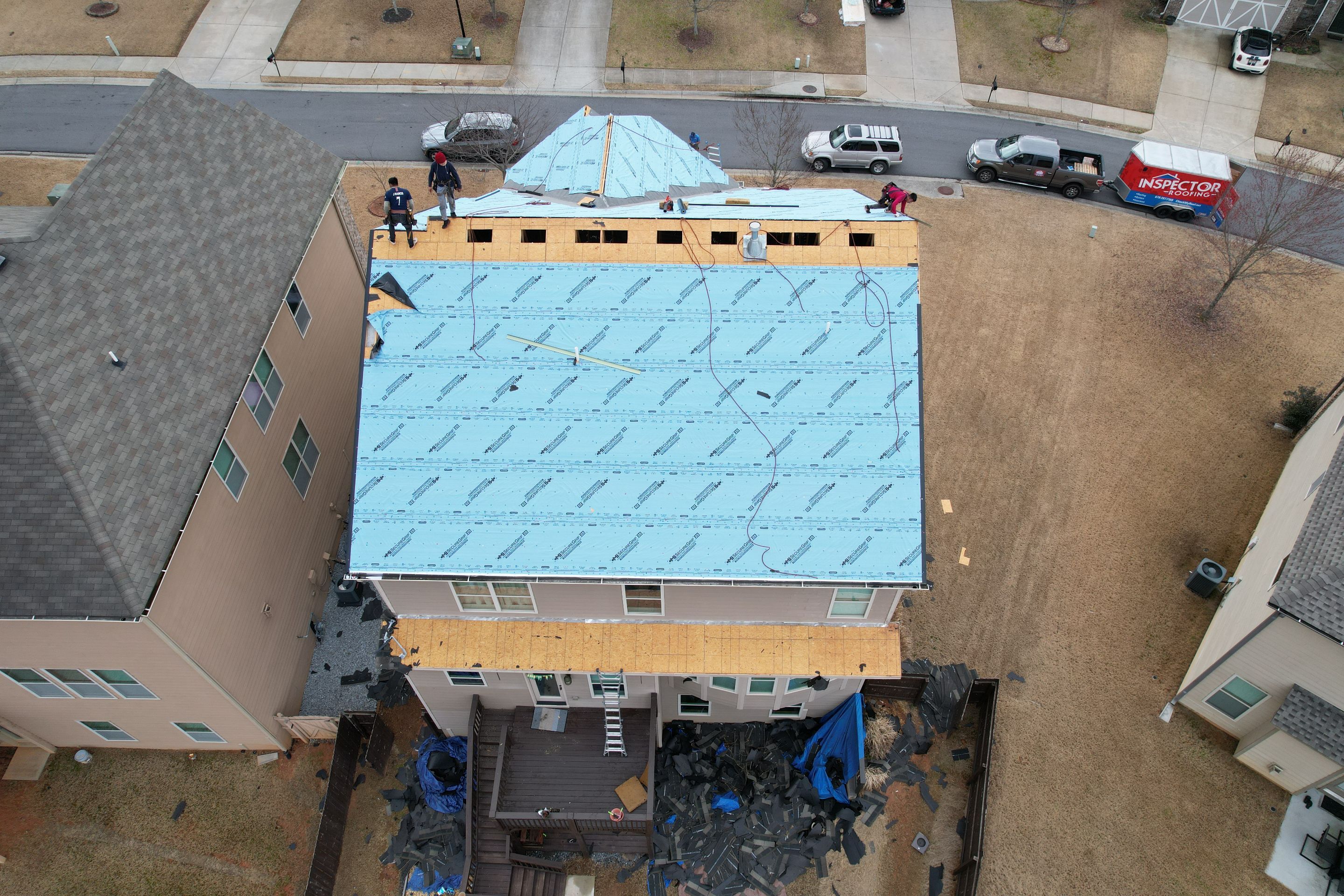 Residential Roofing Repair using Owens Corning by Inspector Roofing and Restoration