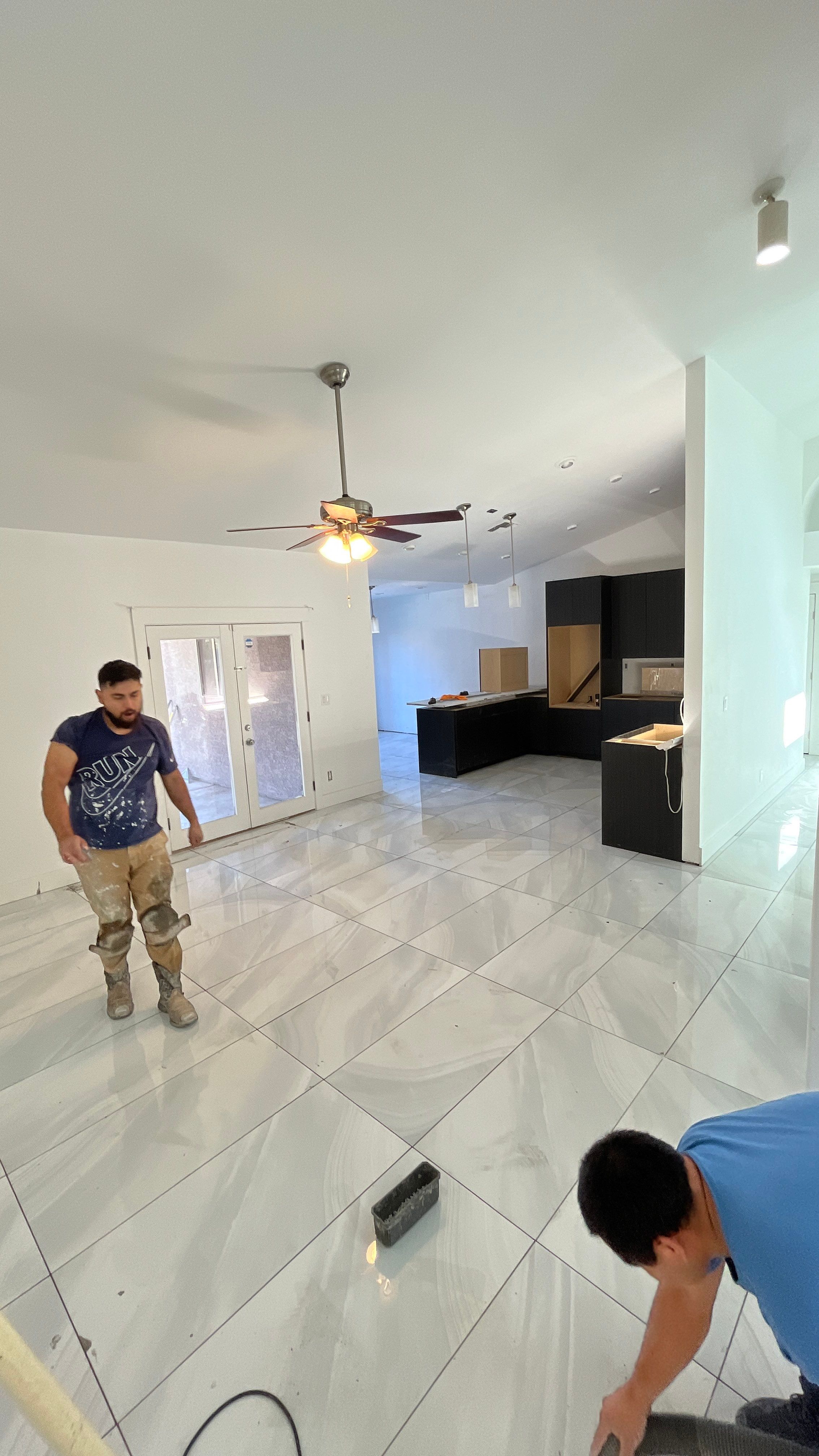 Showers & Floor Home Remodel by Footprints Floors of Chandler 