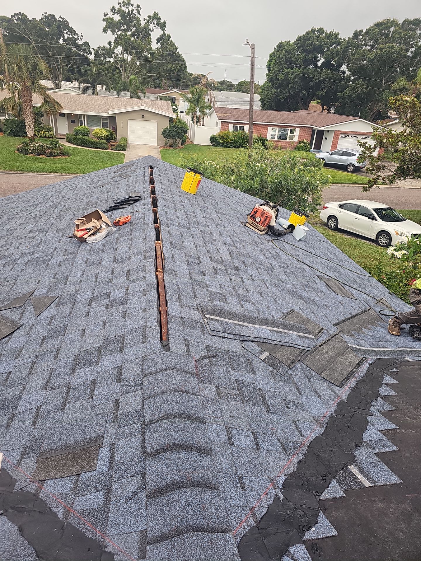 Project in St. Petersburg 33710 by Mitchell Roofing Company LLC 