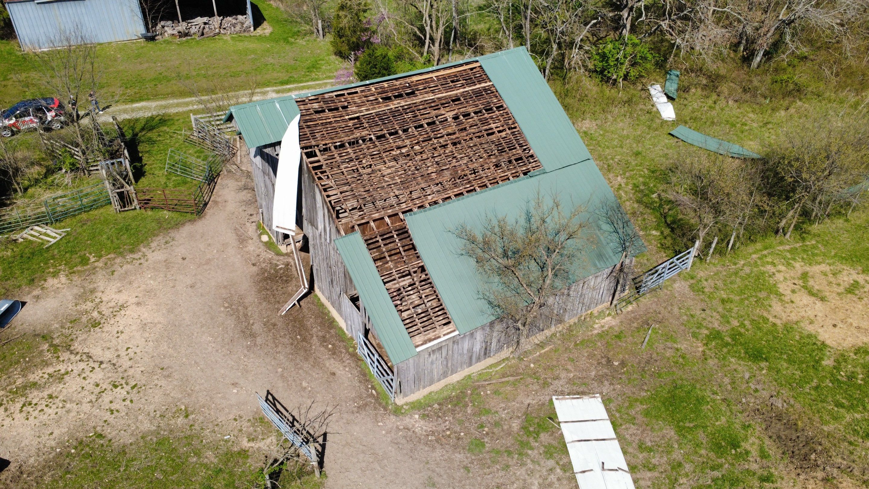 29 Gauge G-Rib Metal Roof Install - Color Evergreen  by Titan Commercial & Residential Roofing 