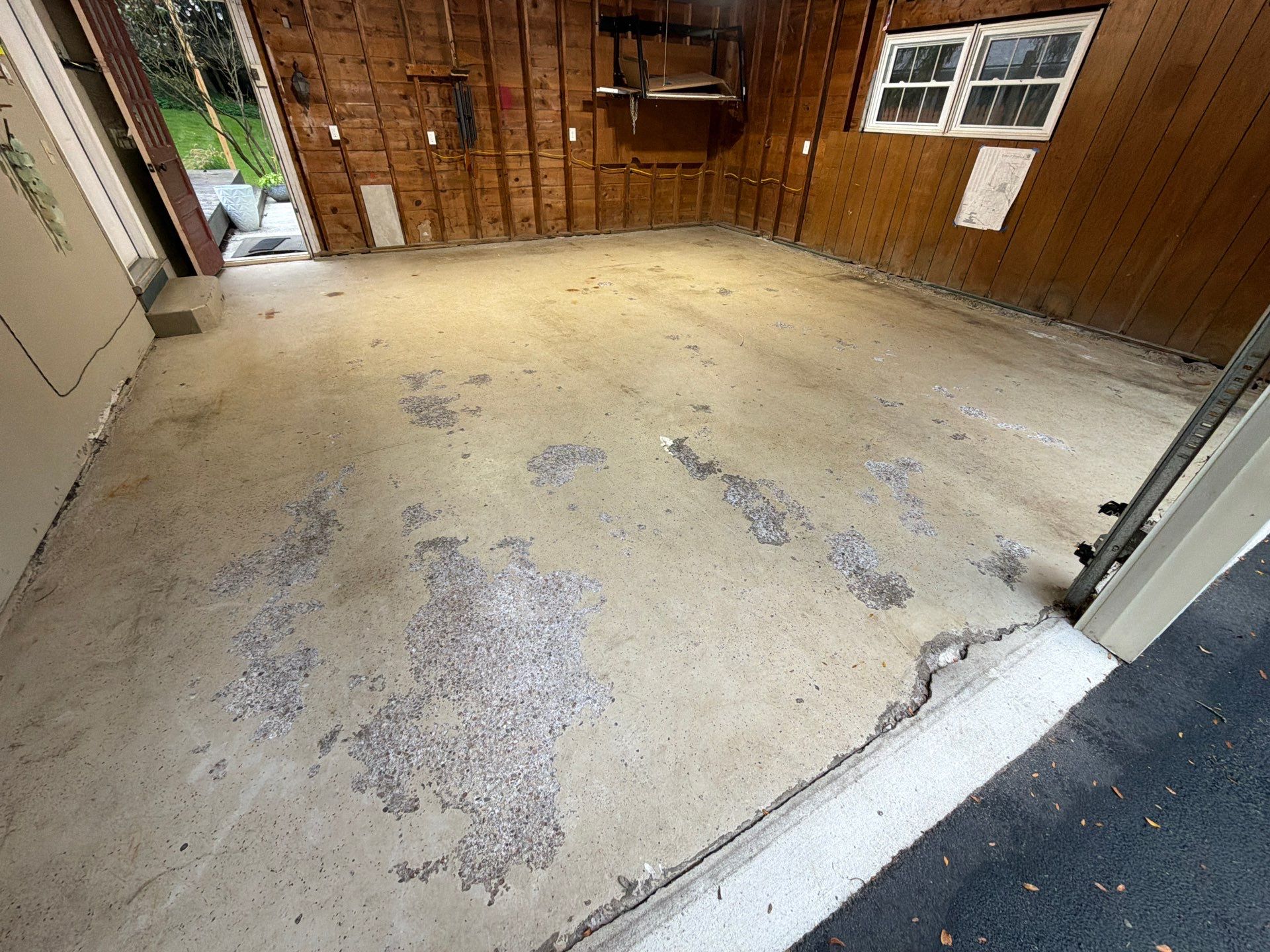 Vintage Shalestone Garage Coating by NG Masonry & Construction LLC