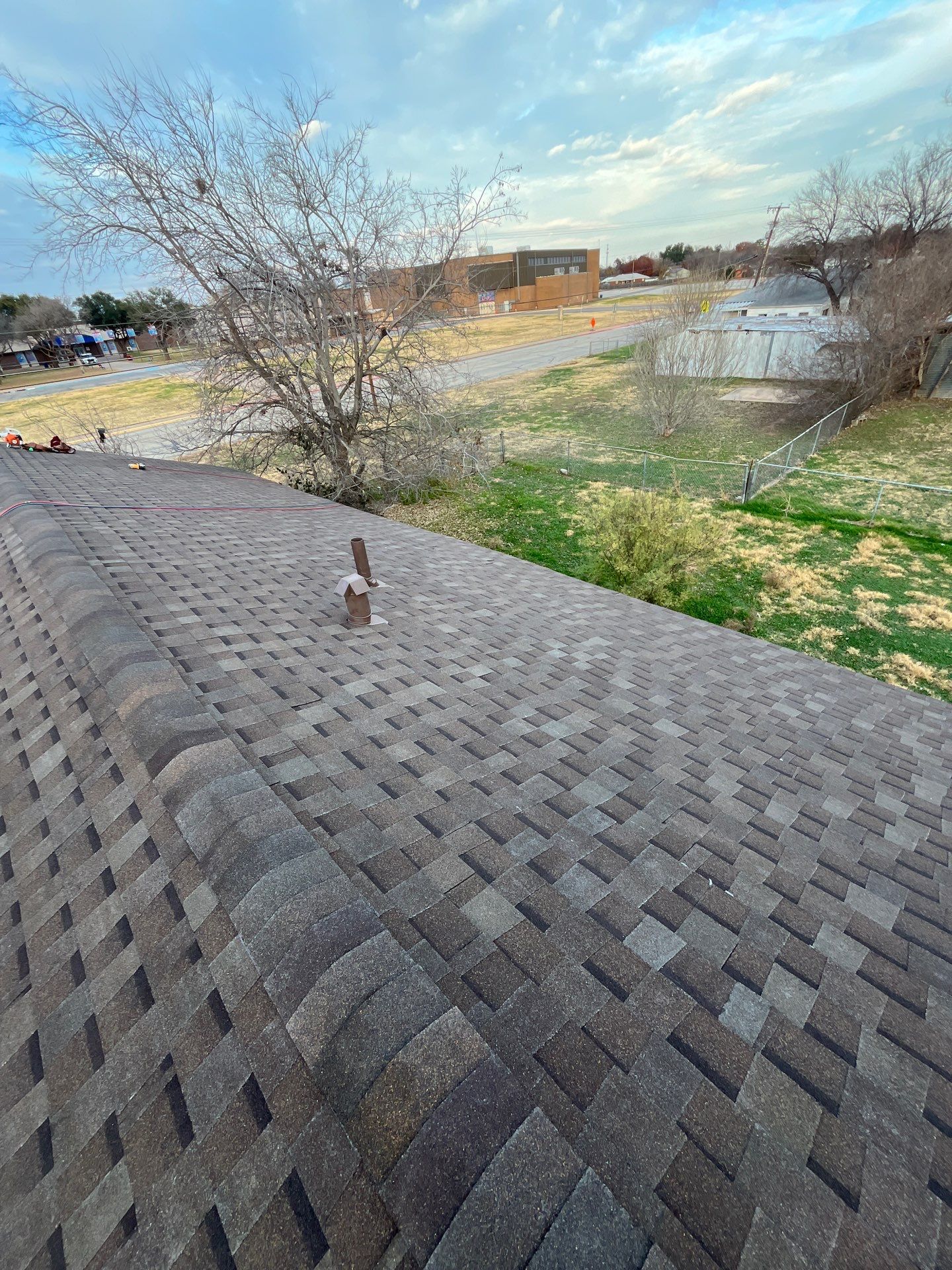 Reroof After Hail Storm -Atlas Pinnacle  by Berry Good Roofing 