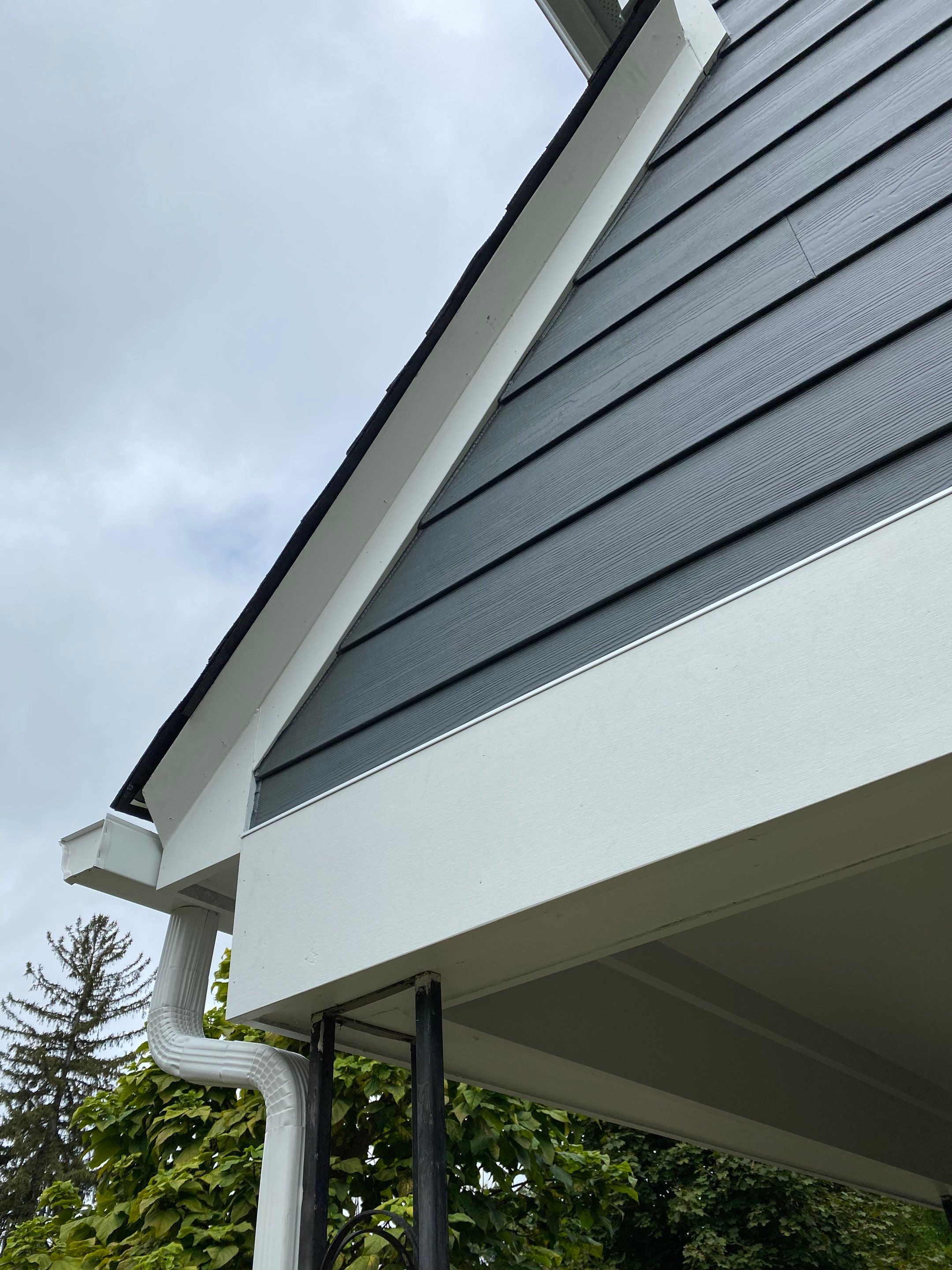 Siding Installation using James Hardie Fiber Cement Lap Siding by Best Exteriors Inc