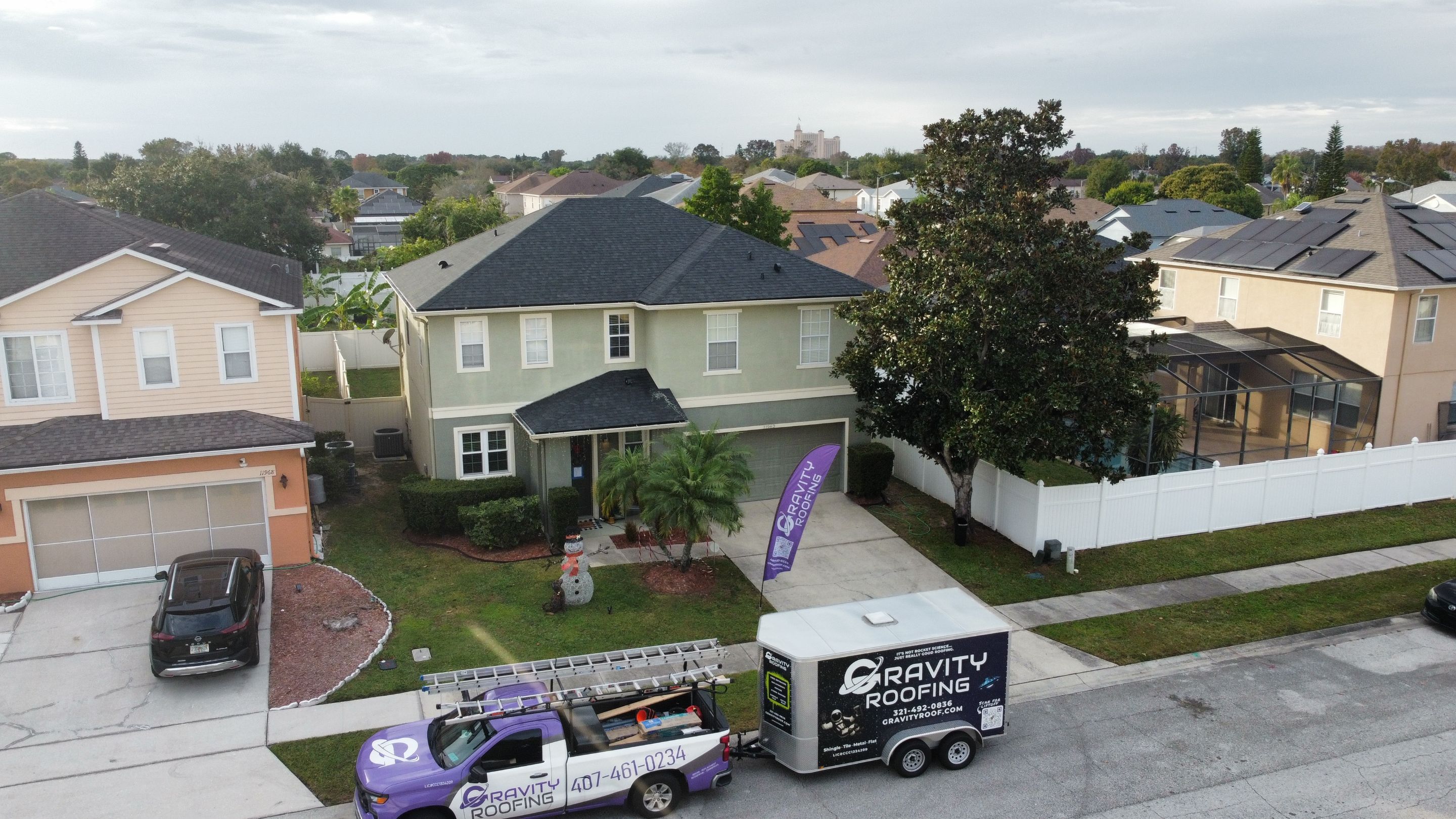 Project in Orlando by Gravity Roofing LLC