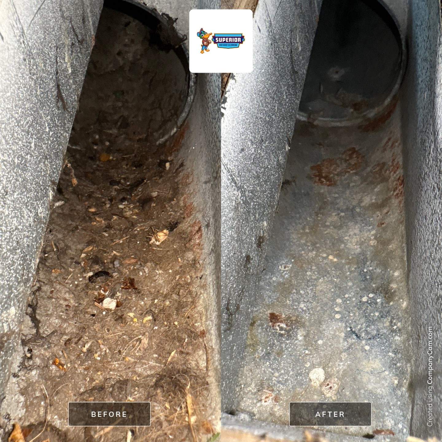 Air Duct Cleaning With a Vacuum Truck in Canfield, OH by Superior Air Duct Cleaning