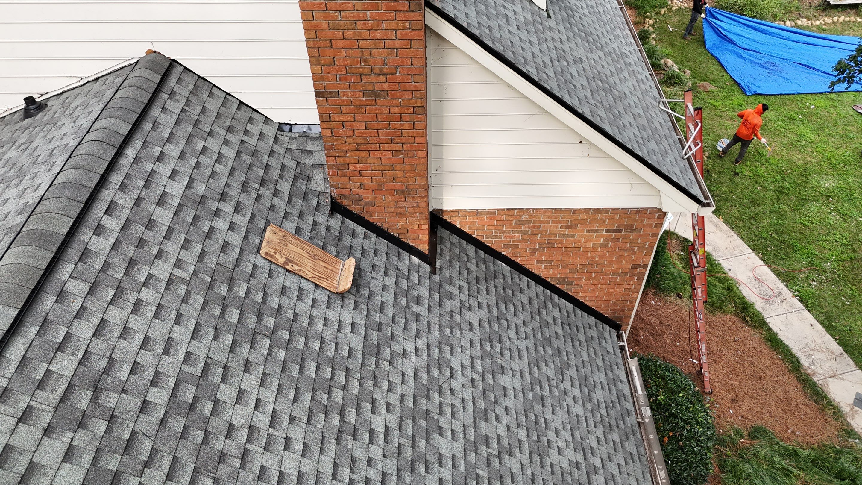 Atlanta, GA Roof Replacement GAF Timberline HDZ Slate by Reset Roofing