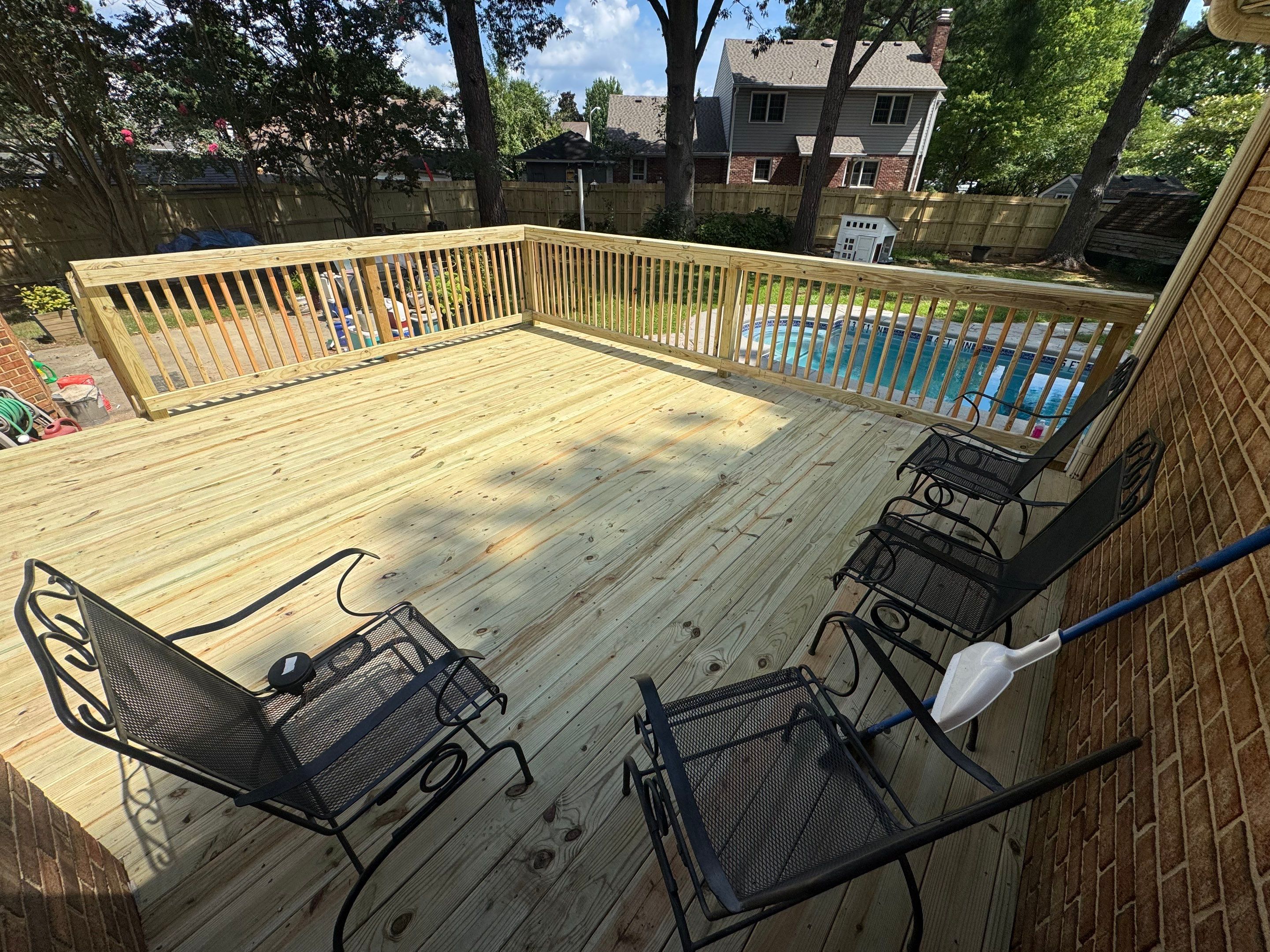 Quality You Can Feel Underfoot. by Tidewater Fence